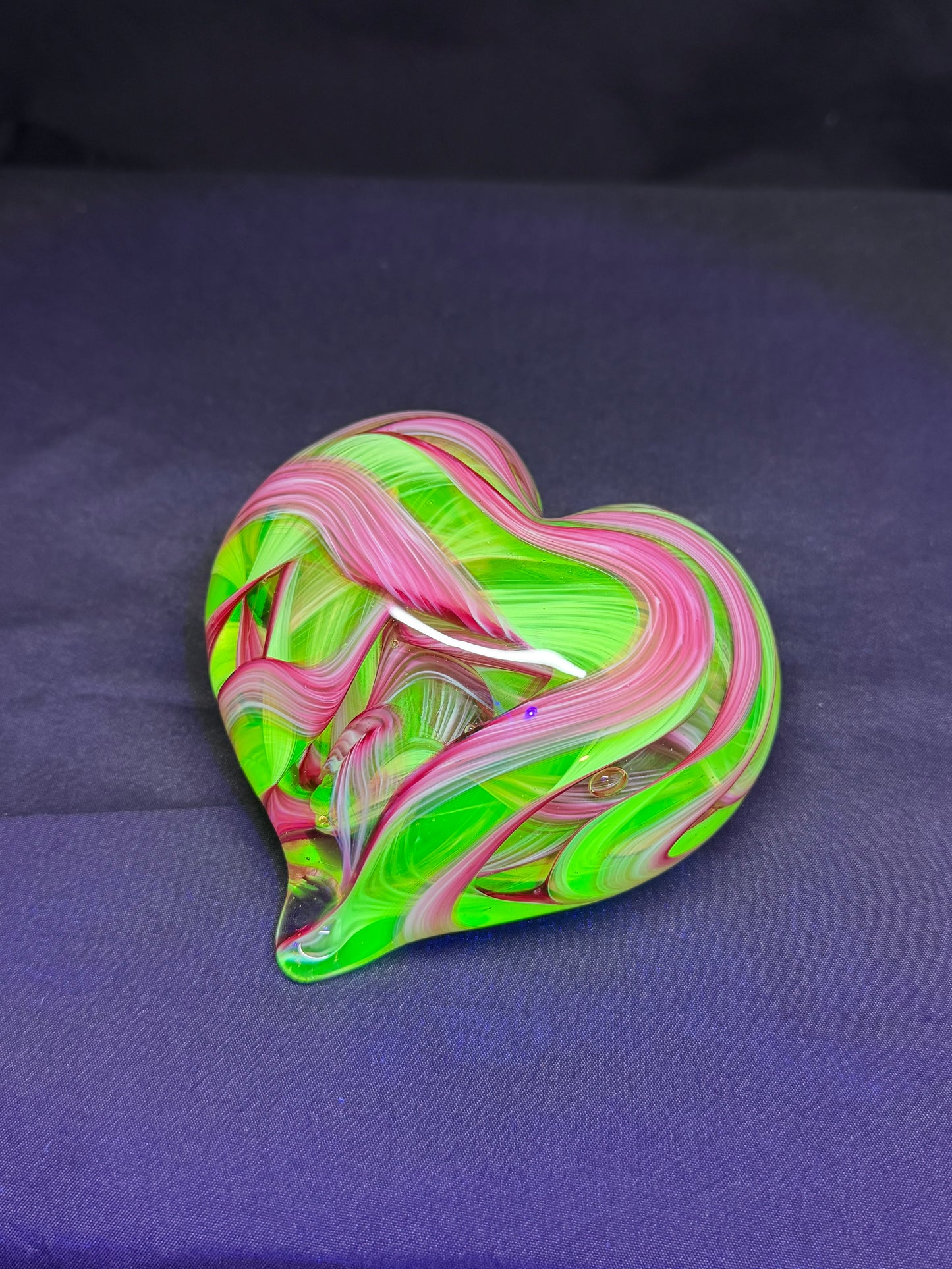 Uranium Swirl Heart