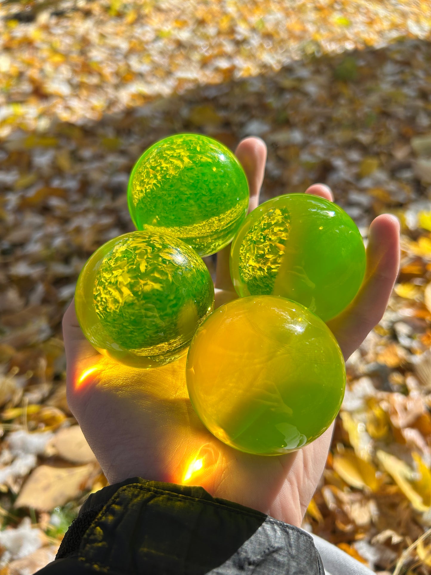 Uranium Glass Sphere