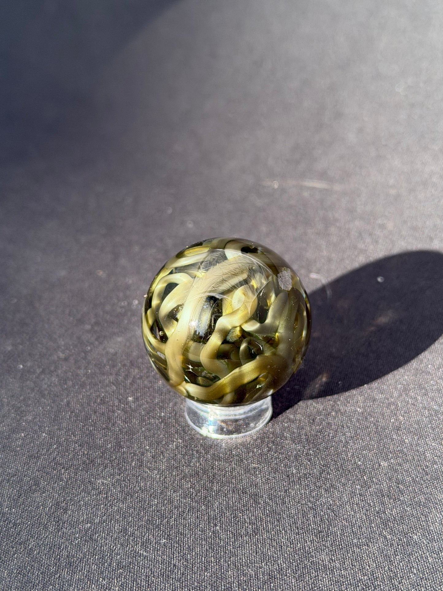 Brain Ball Marble (30mm) (UV reactive)