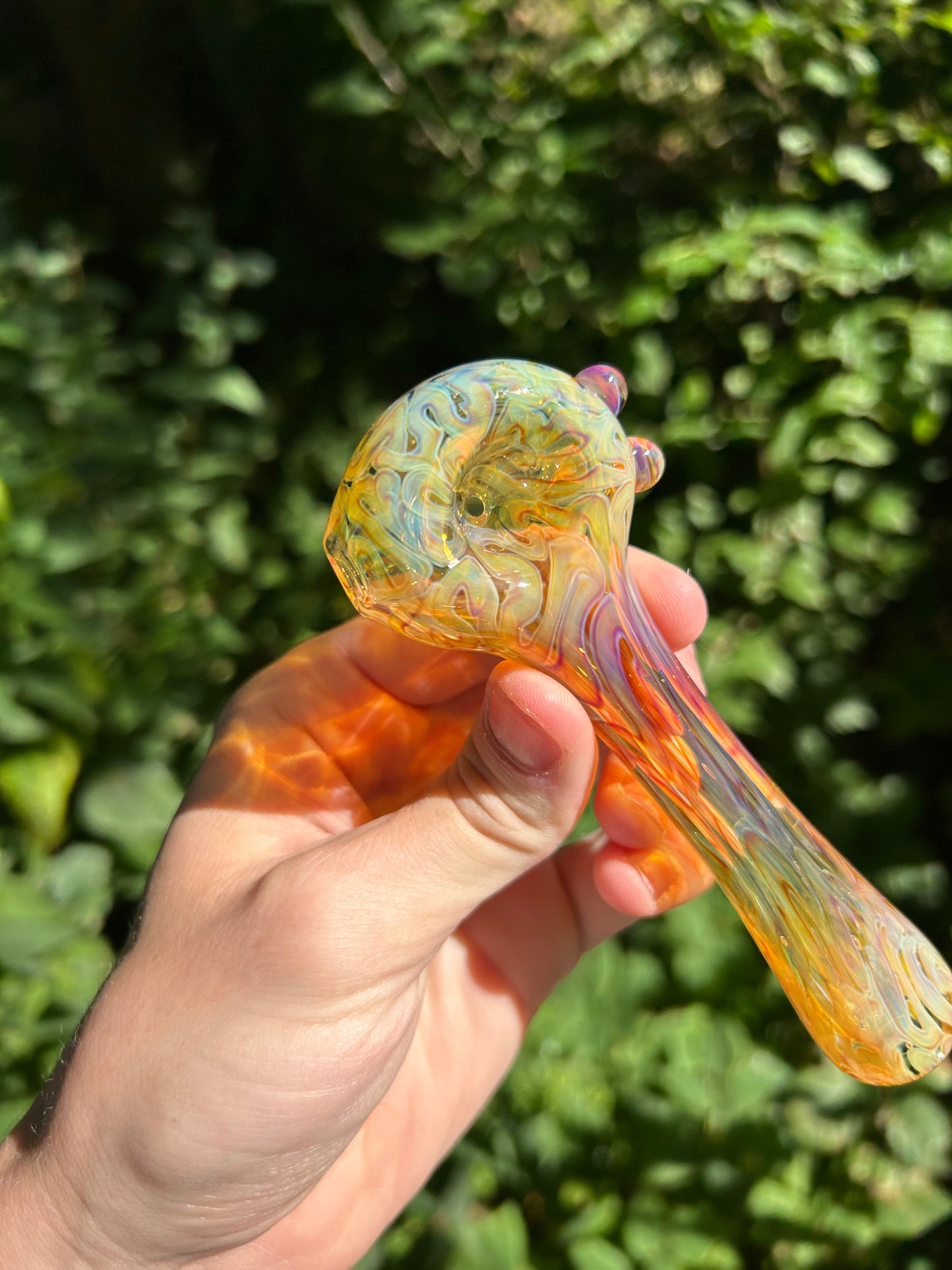 Amber Purple Brain Tech Pipe