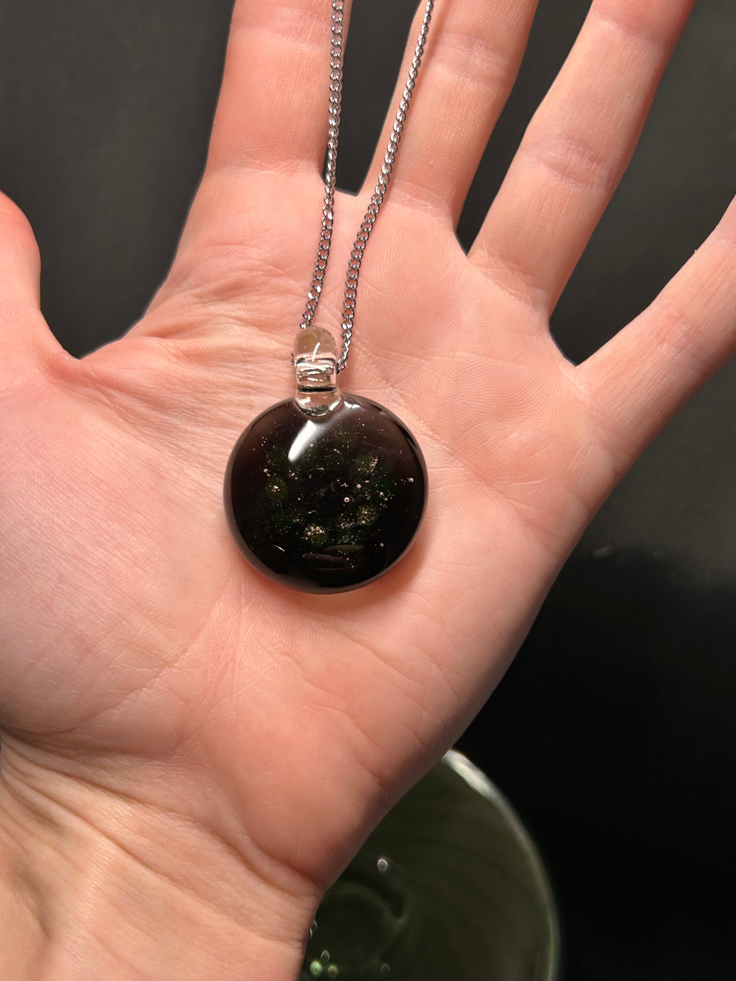 Rainbow Implosion Pendant