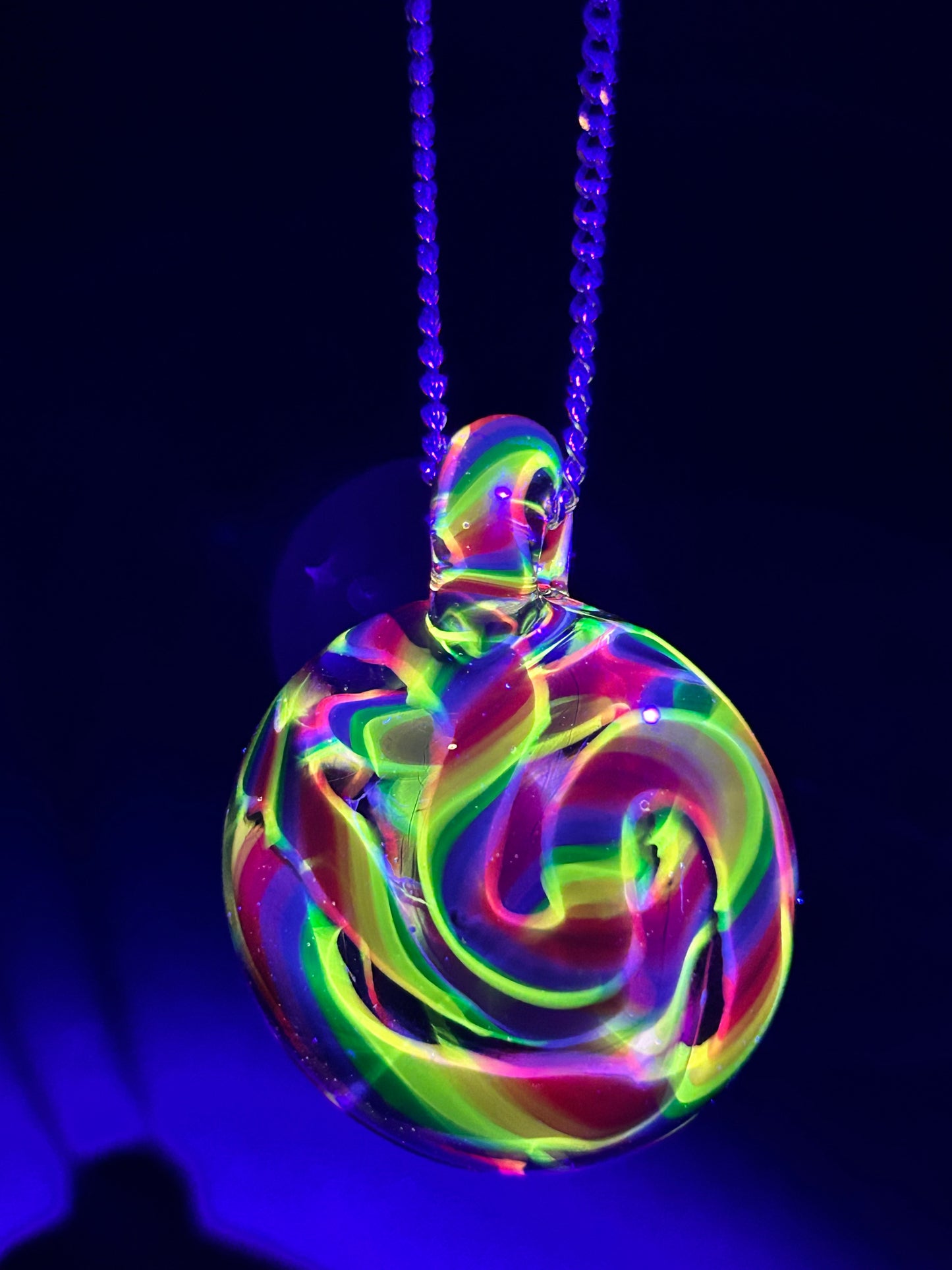 Rainbow Scramble Pendant