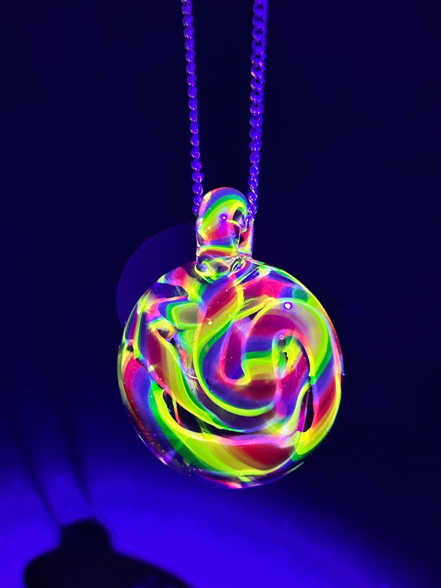 Rainbow Scramble Pendant