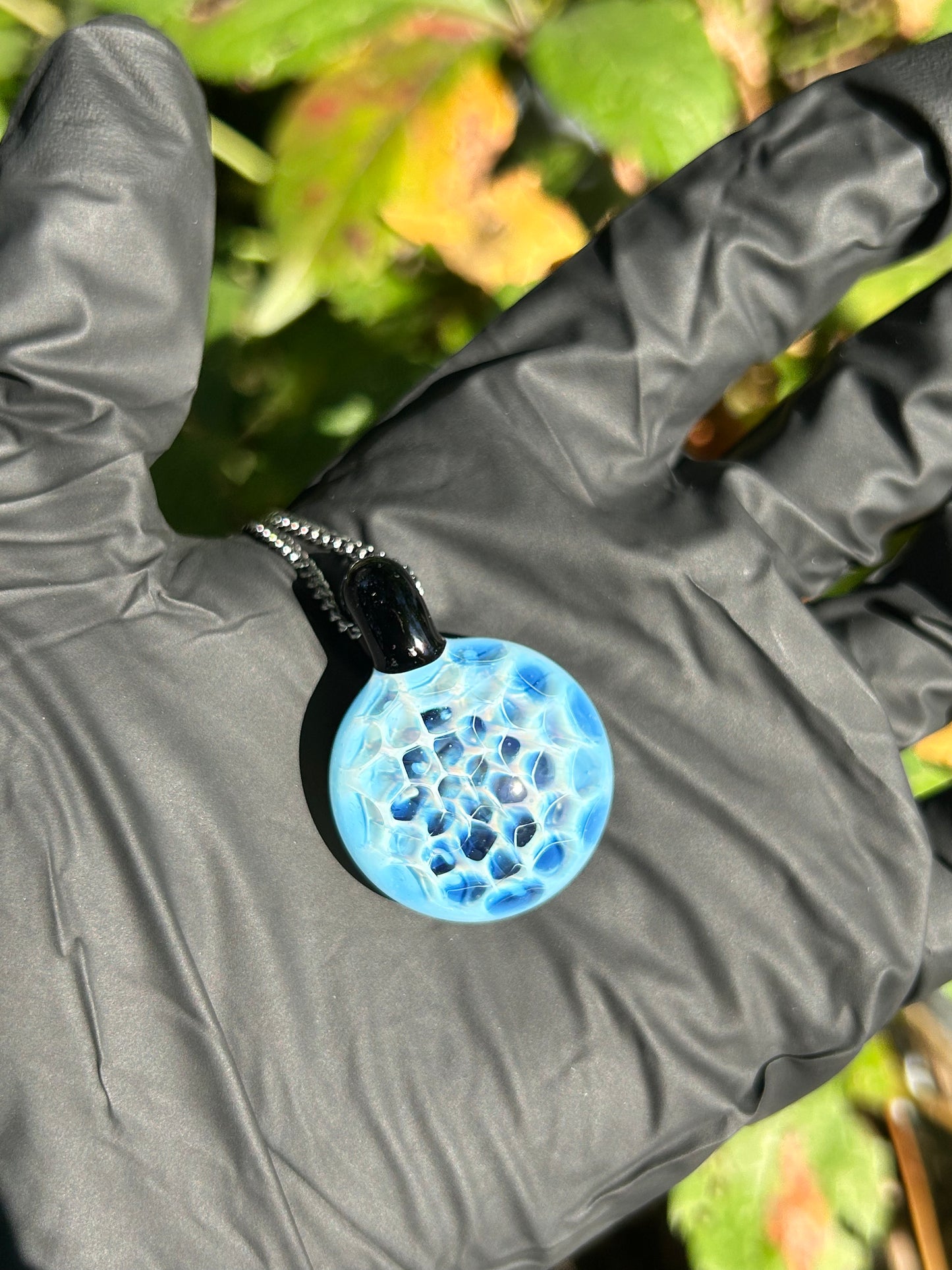 Opal White Pendant (UV Reactive)