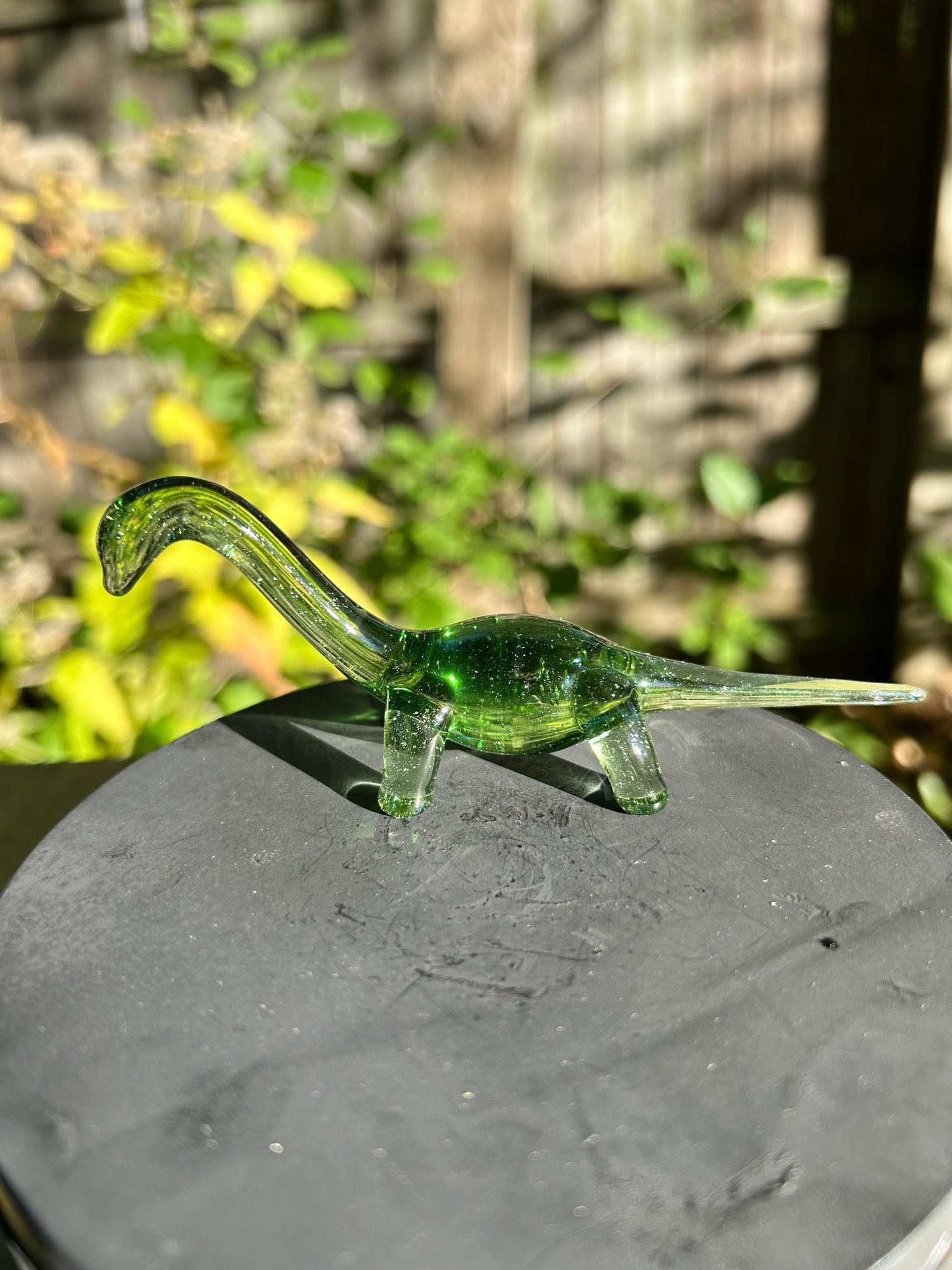 Sparkly Green Dino