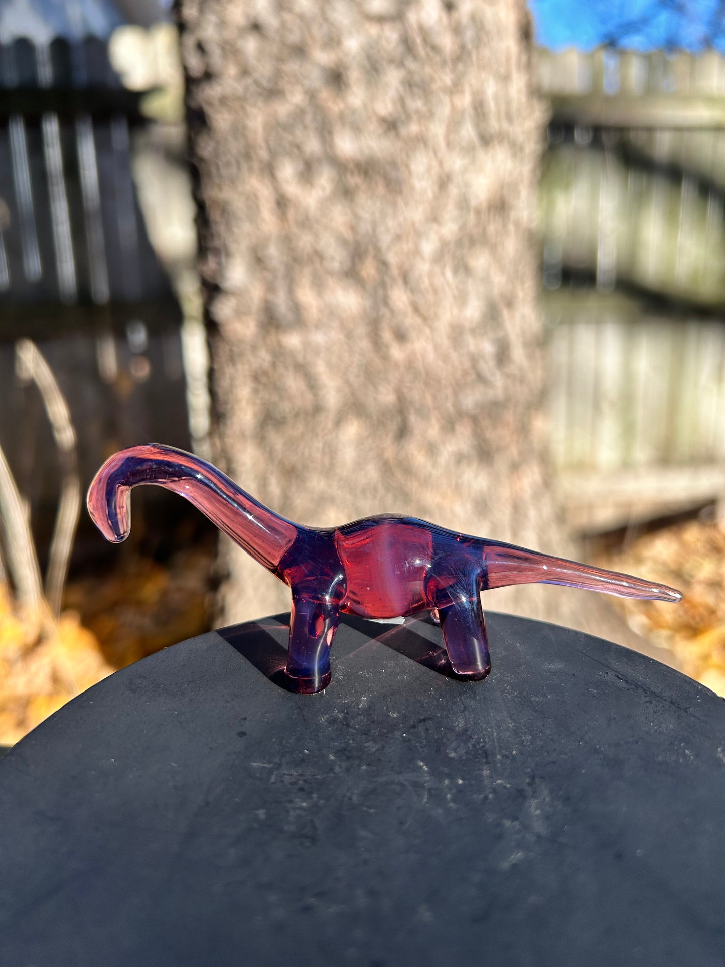 Red Amethyst Dino