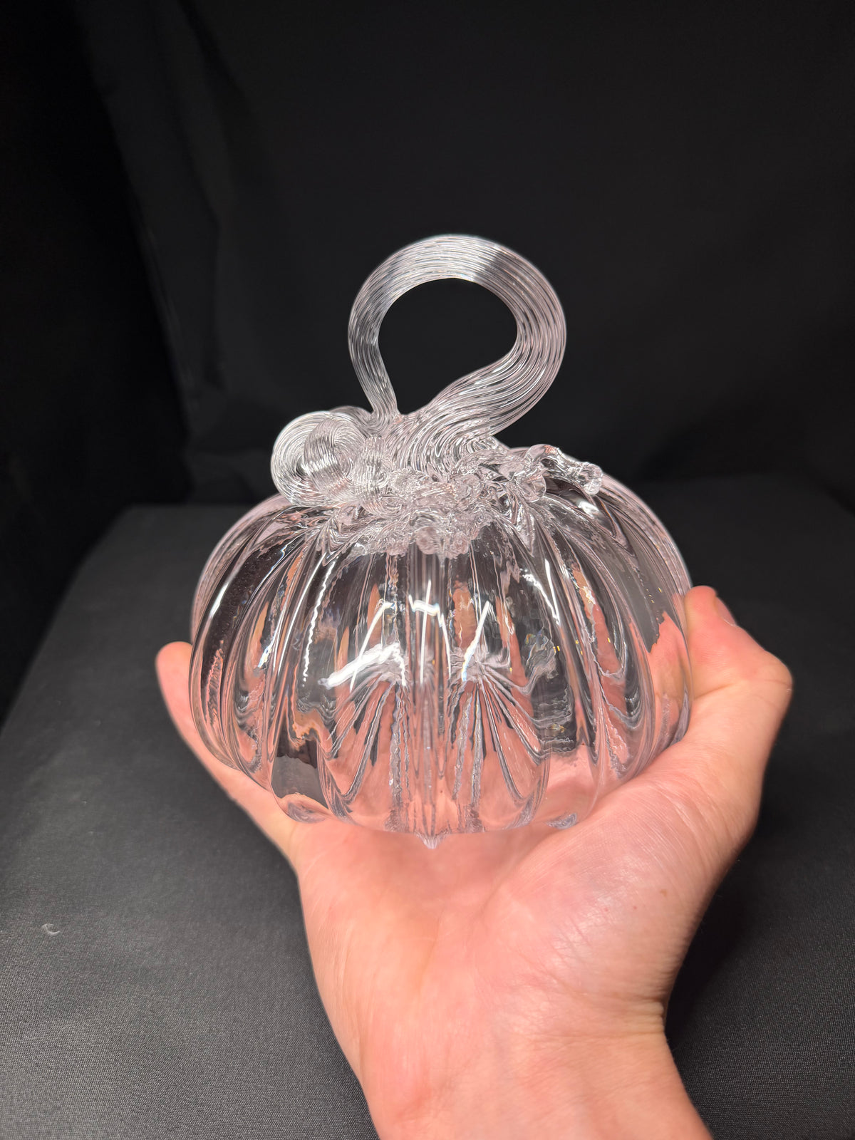 Europium Glass Pumpkins