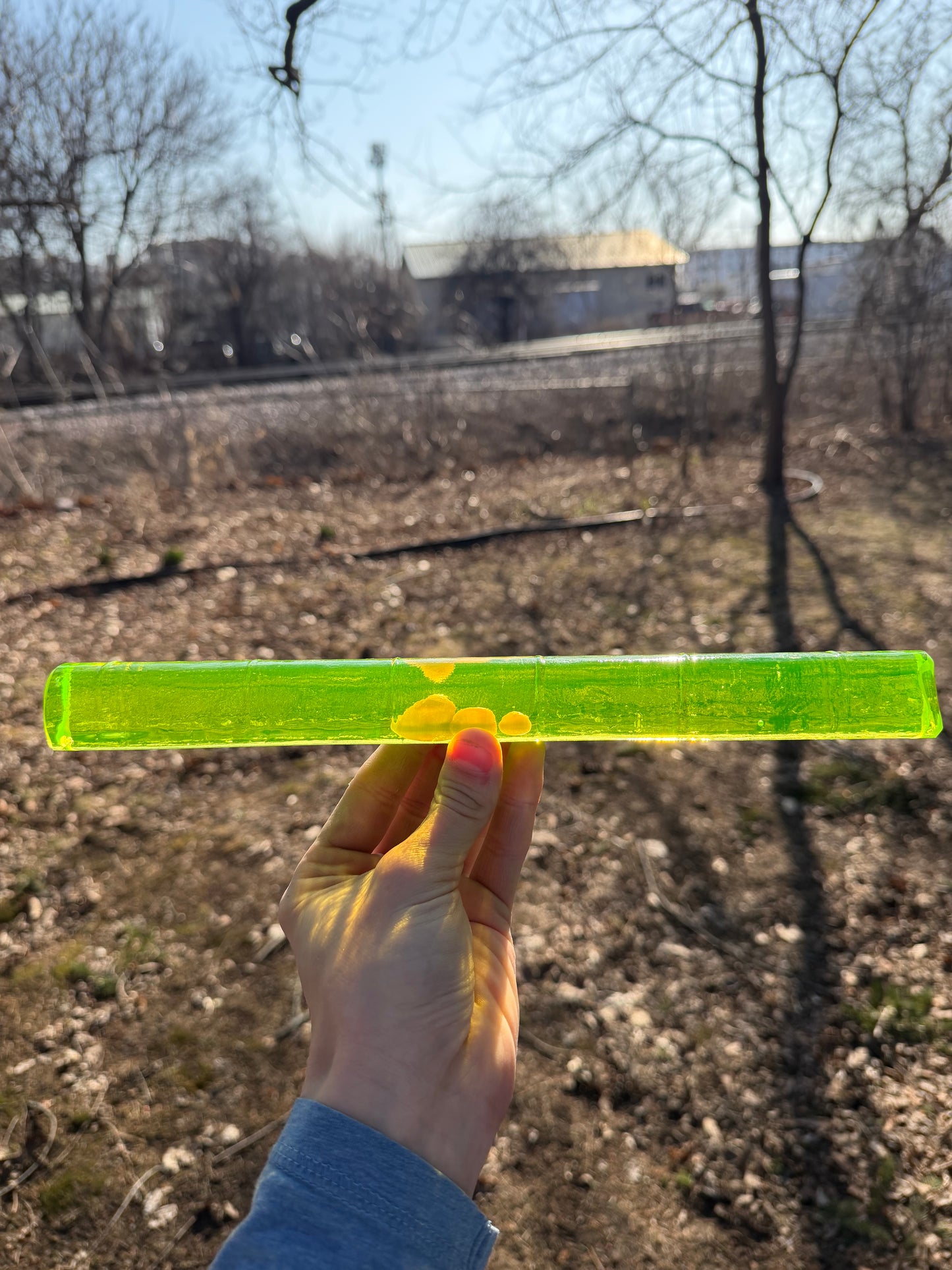 Uranium Glass Bar