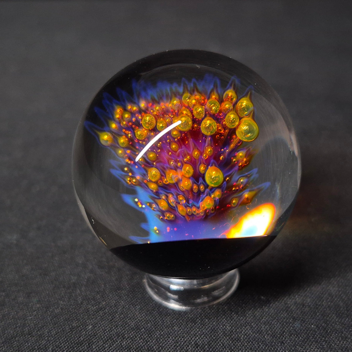 Silver Splatter #6 (34mm)