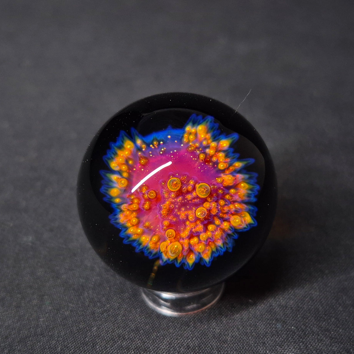 Silver Splatter #7 (33mm)