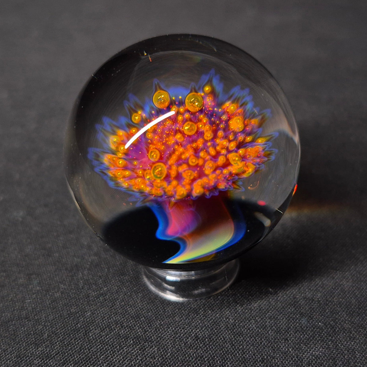 Silver Splatter #7 (33mm)