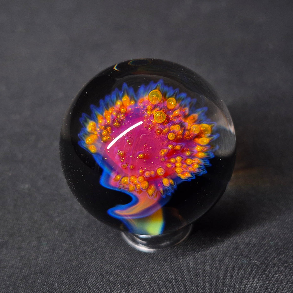 Silver Splatter #7 (33mm)