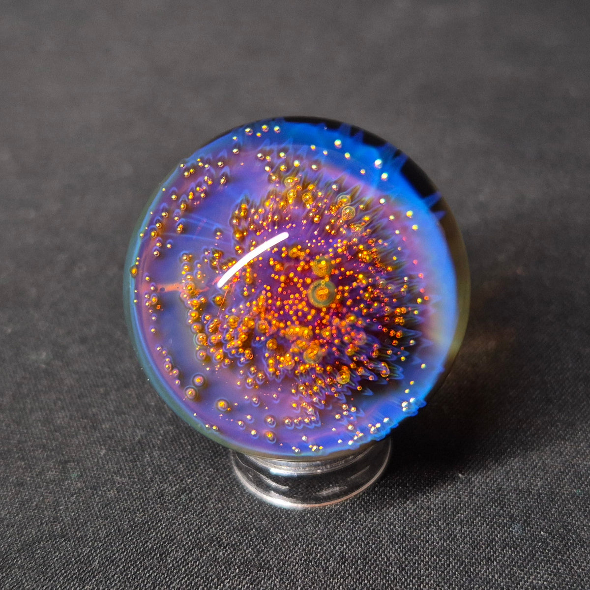 Silver Splatter #8 (30mm)