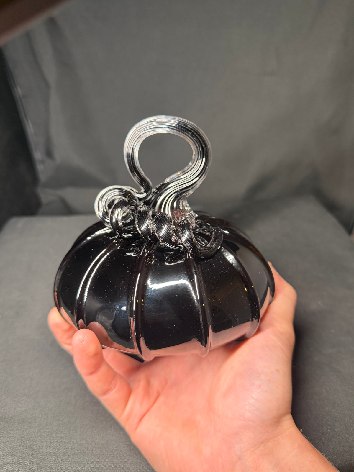 Europium Glass Pumpkins