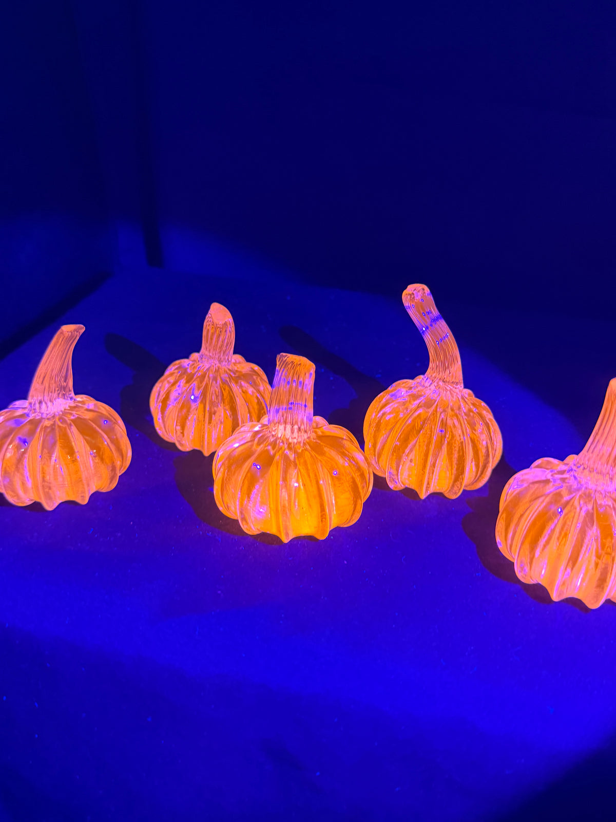 Samarium Glass Pumpkin
