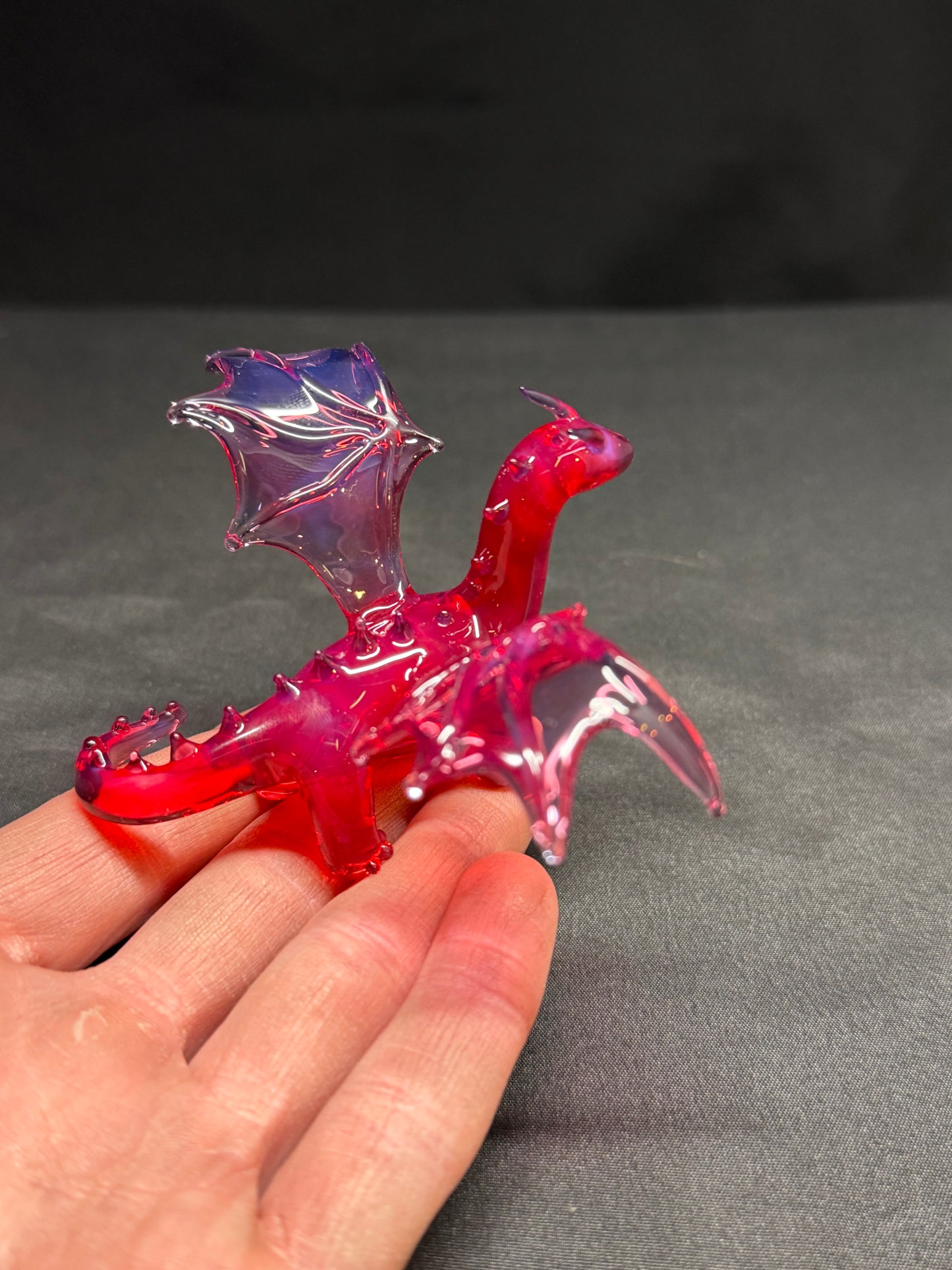 Gold Ruby Pink Dragon