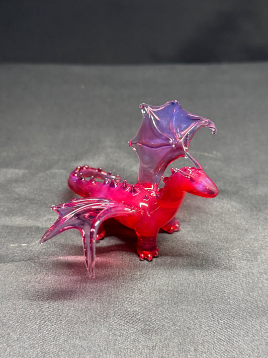 Gold Ruby Pink Dragon
