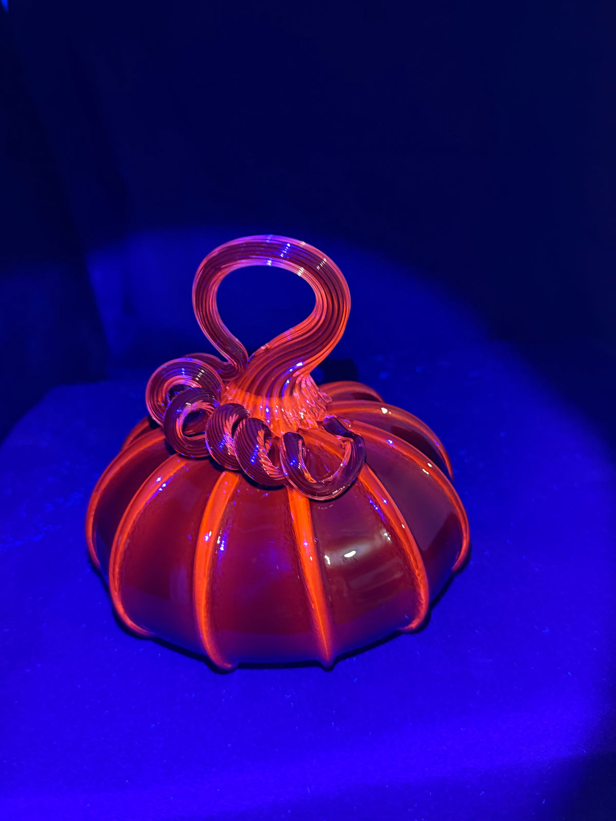 Europium Glass Pumpkins