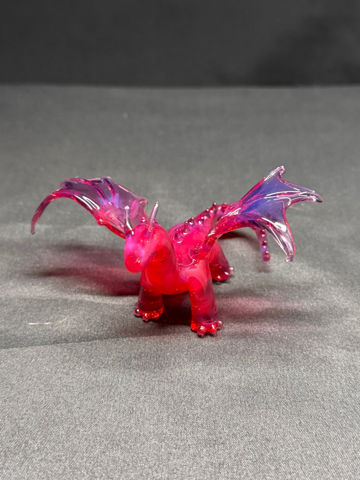 Gold Ruby Pink Dragon