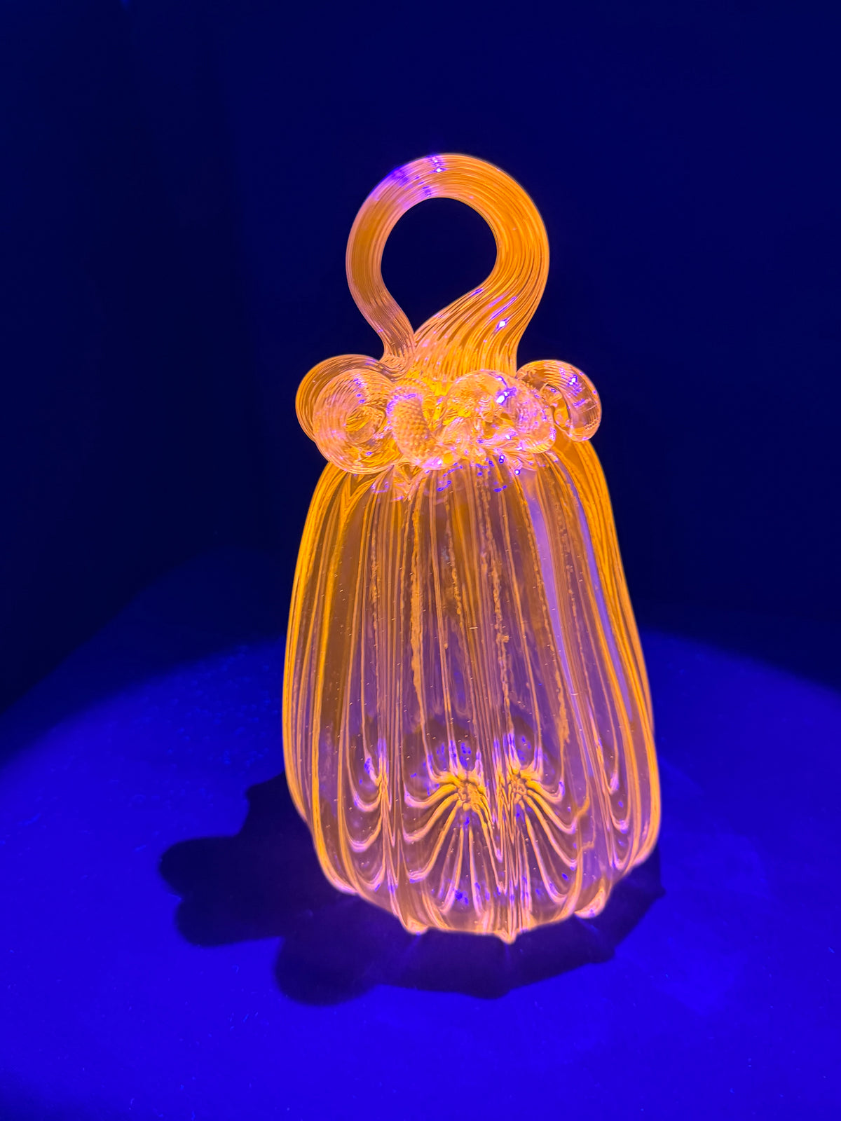Samarium Glass Pumpkin