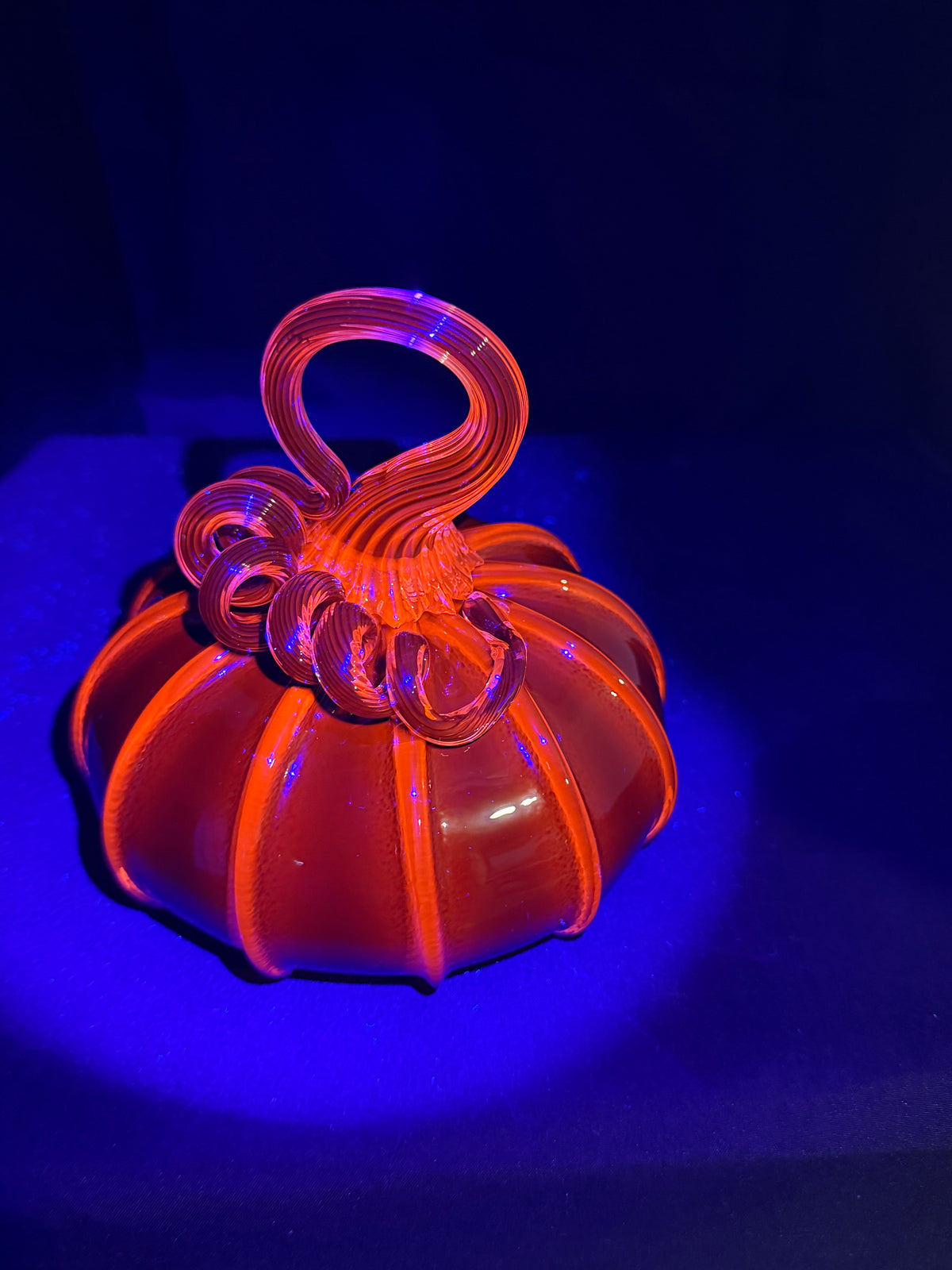 Europium Glass Pumpkins
