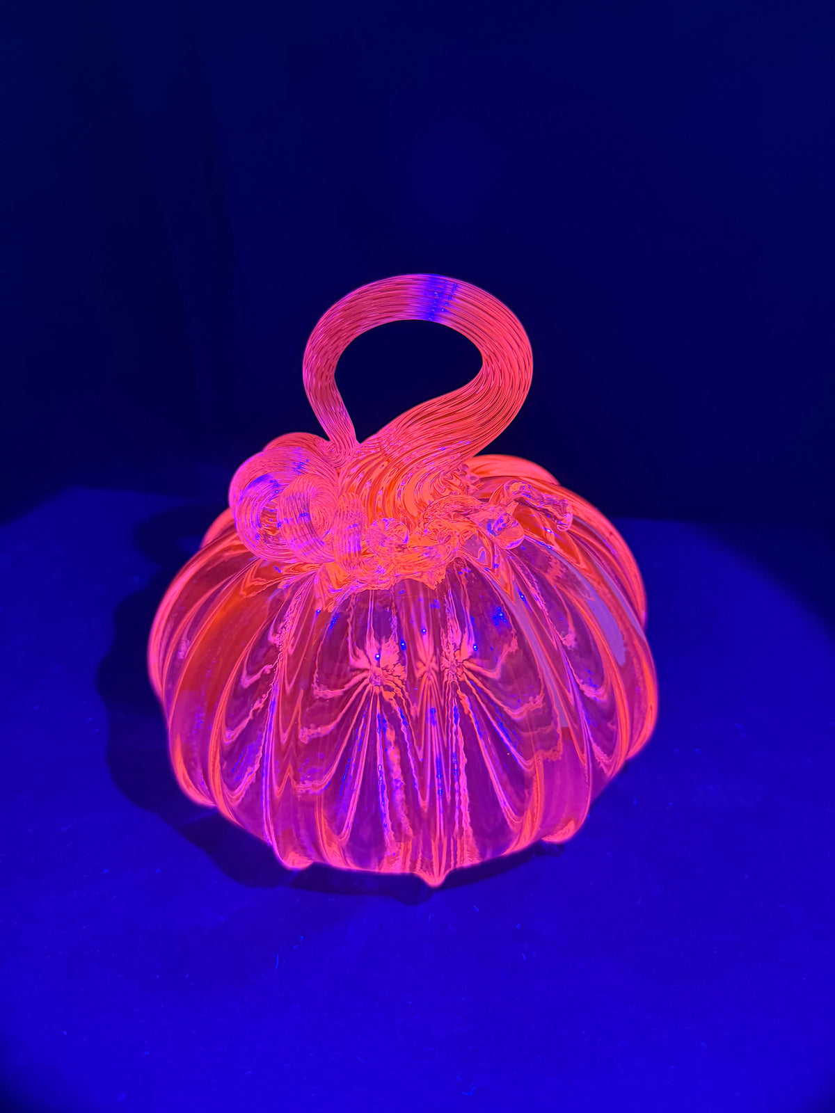 Europium Glass Pumpkins