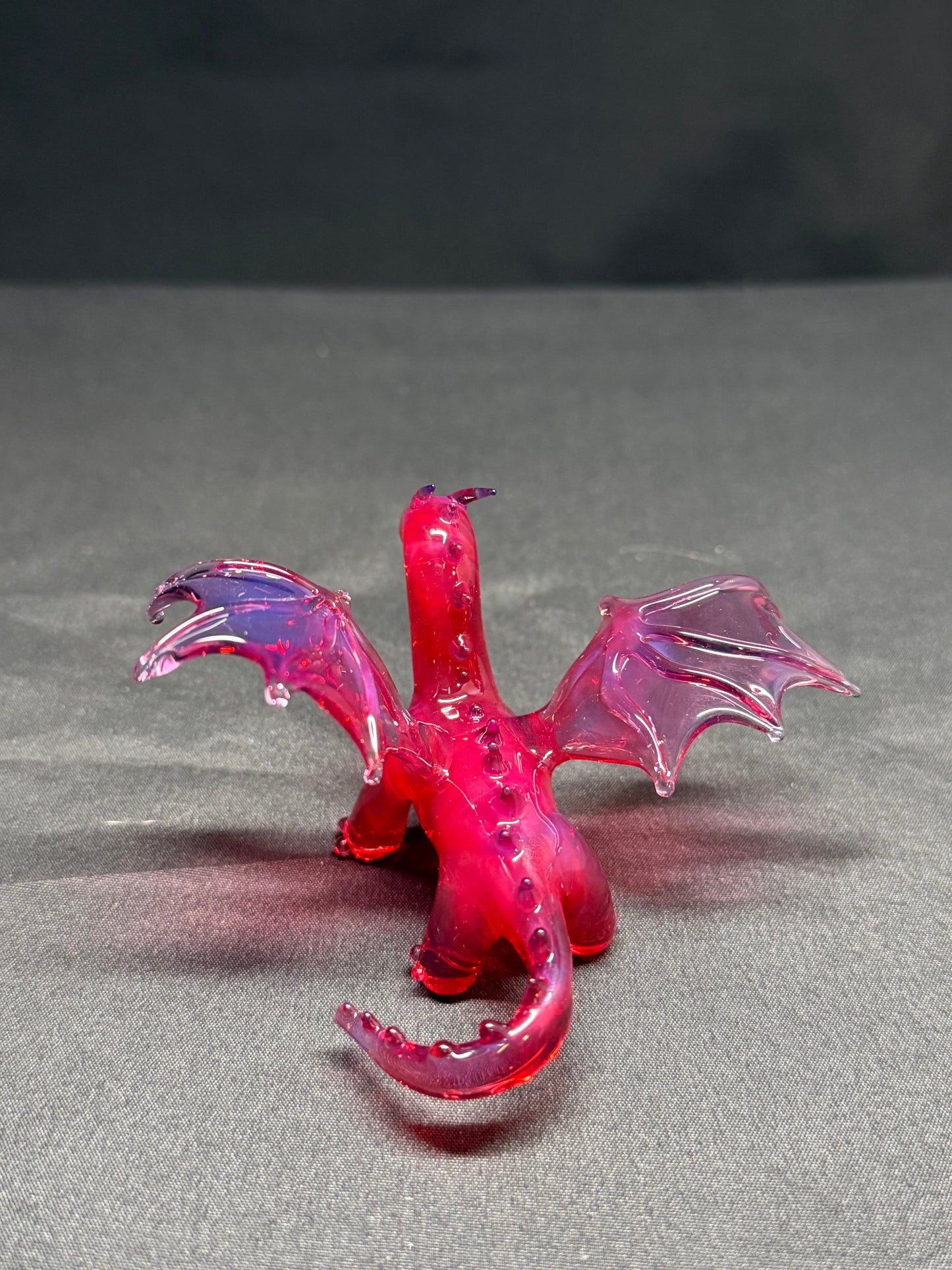Gold Ruby Pink Dragon