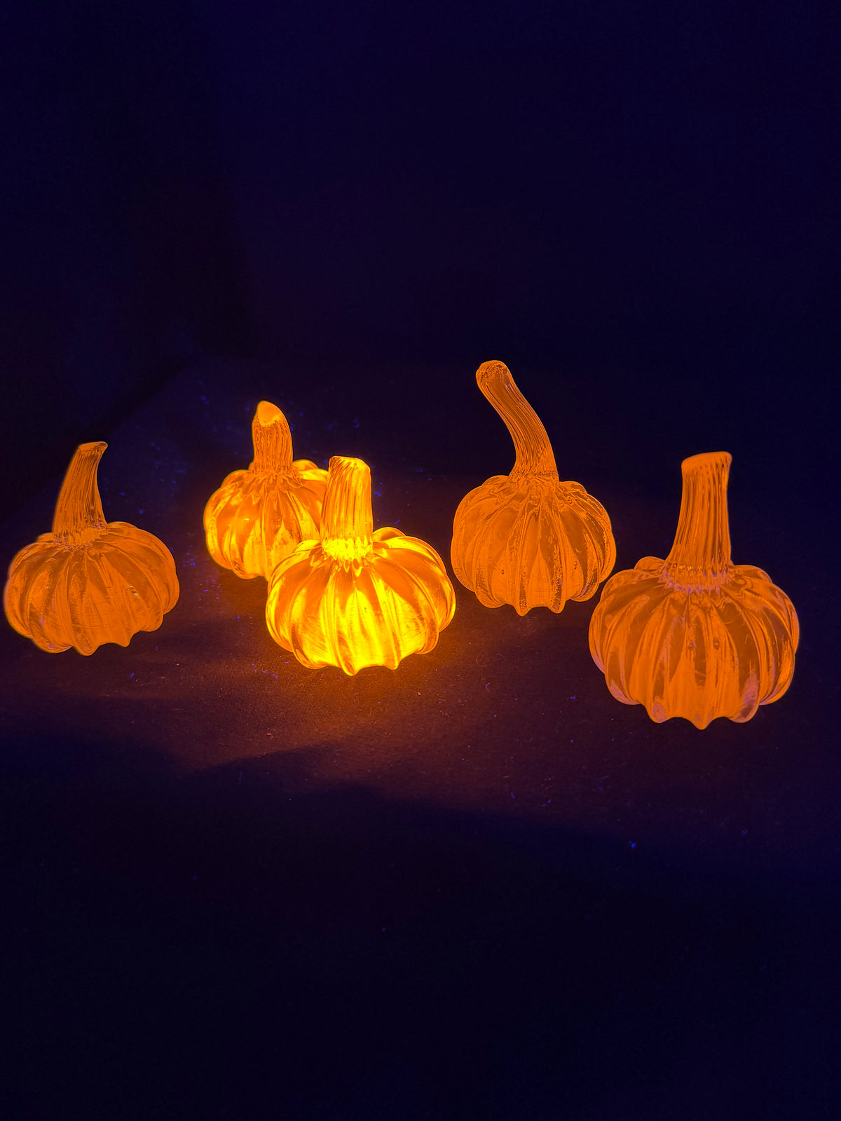 Samarium Glass Pumpkin