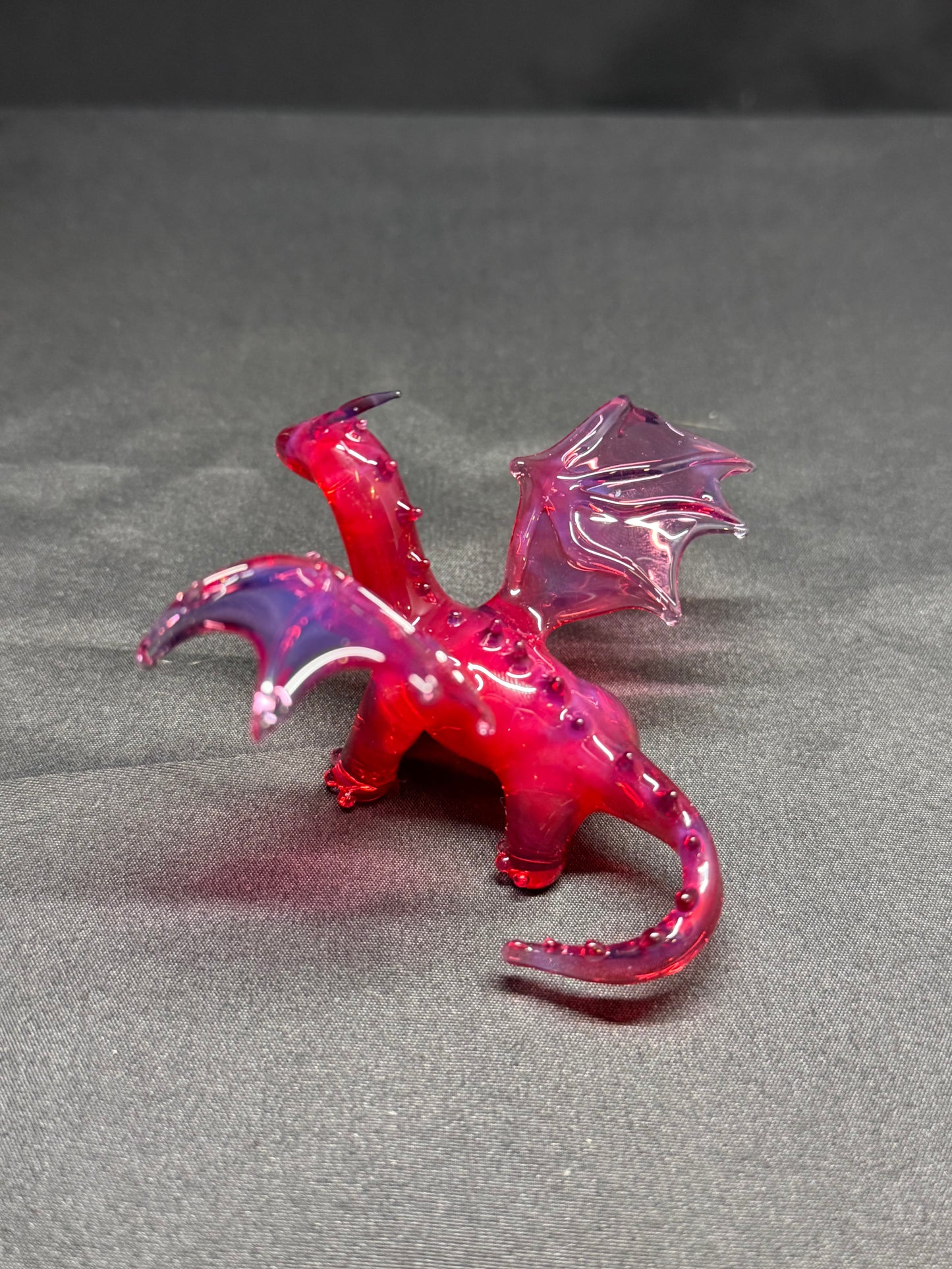 Gold Ruby Pink Dragon