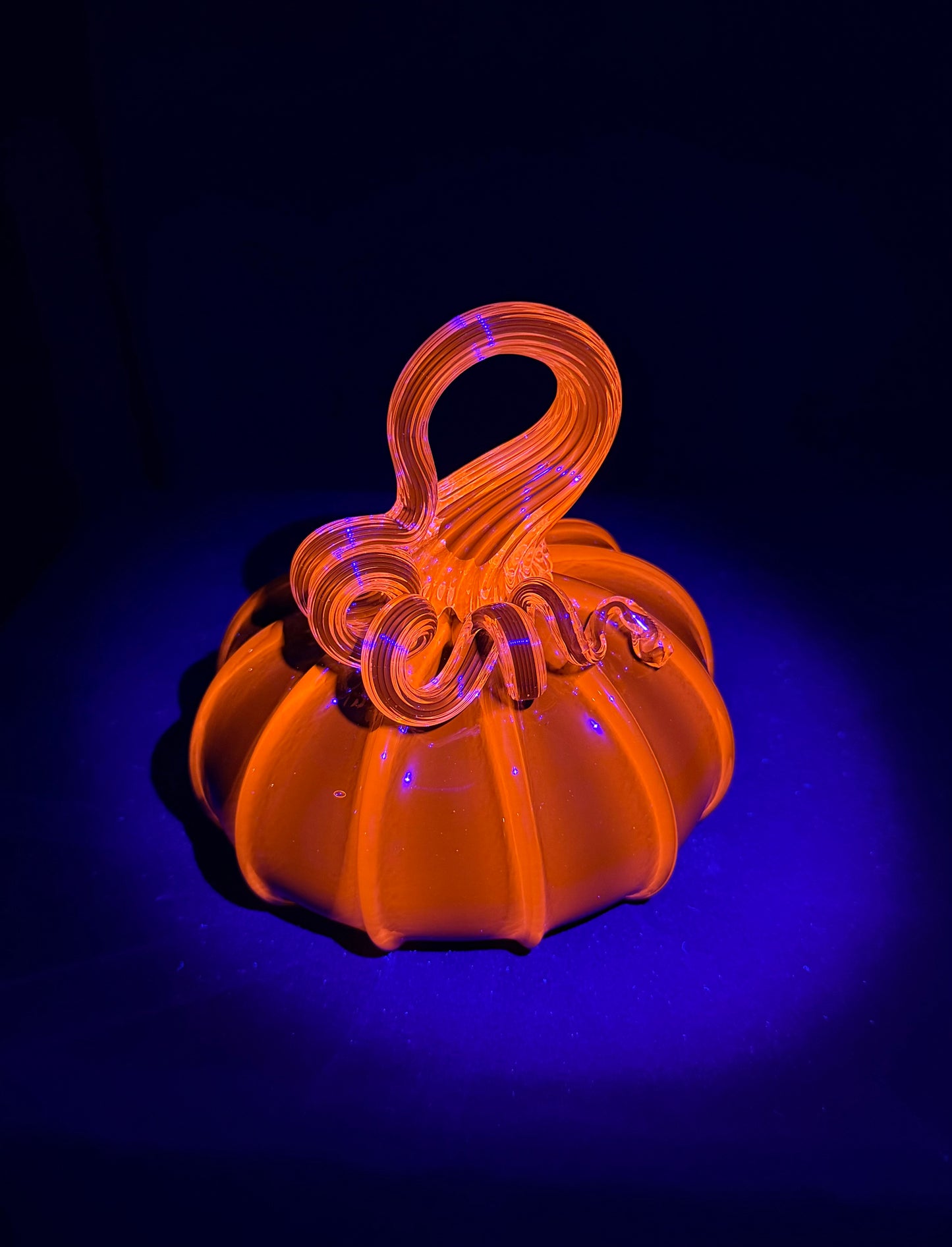 Samarium Glass Pumpkin