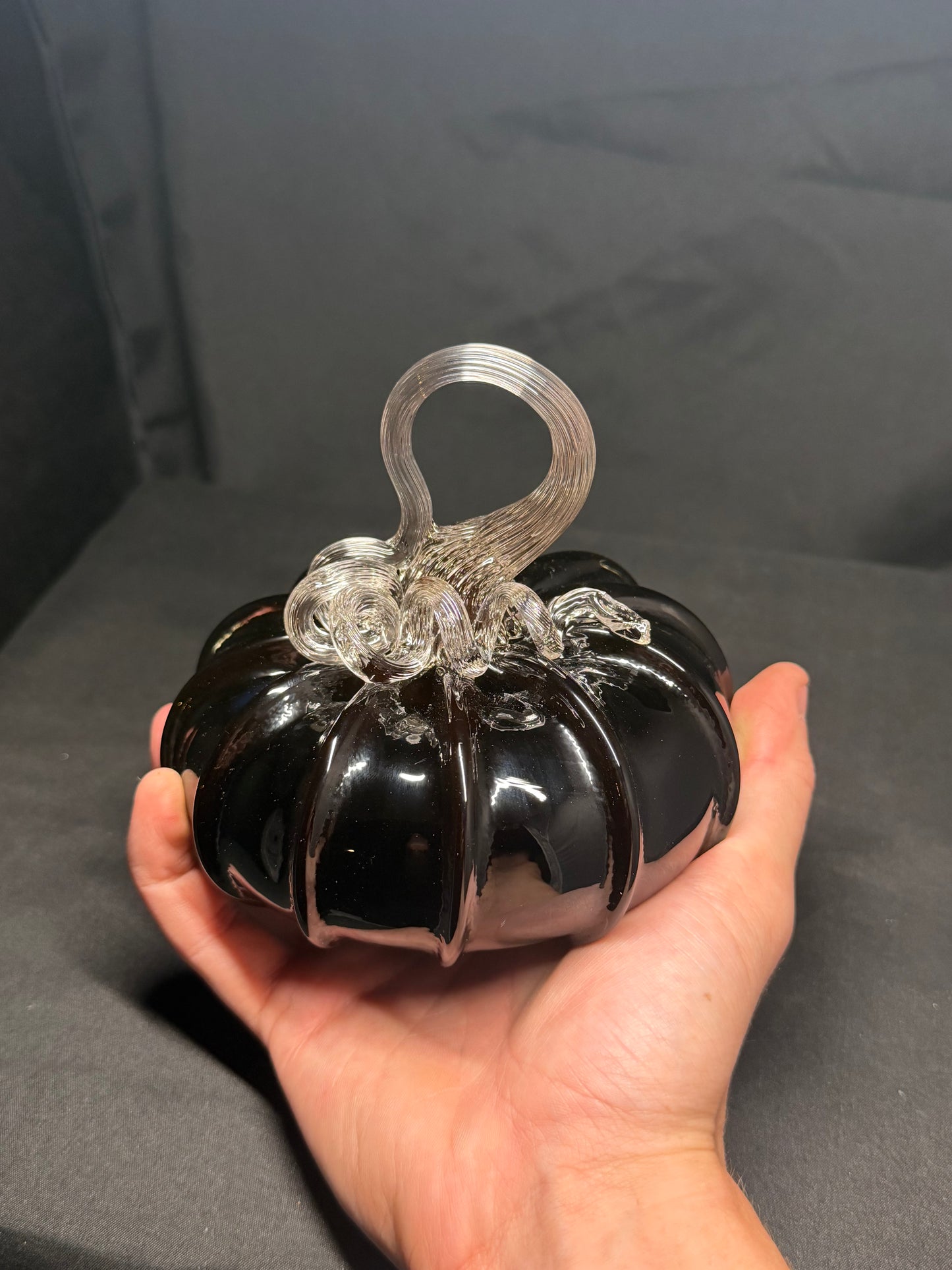 Samarium Glass Pumpkin