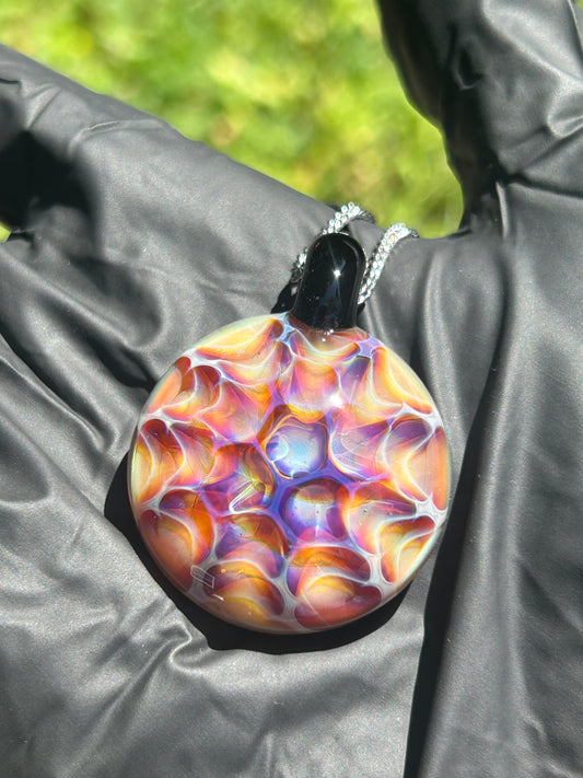 Amber Purple Pendant (Red/Pink UV)