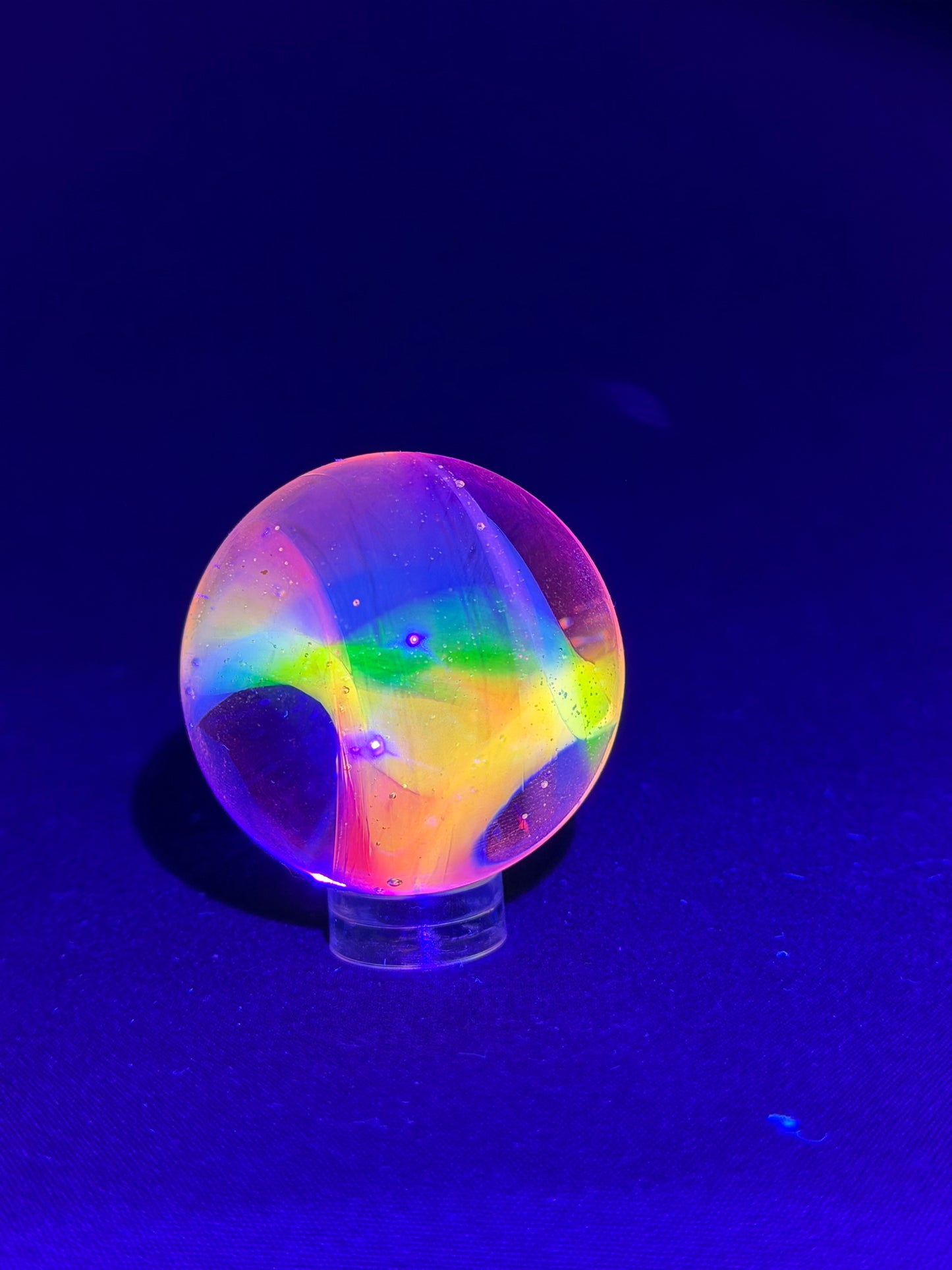 Rainbow Twist Marble 38mm