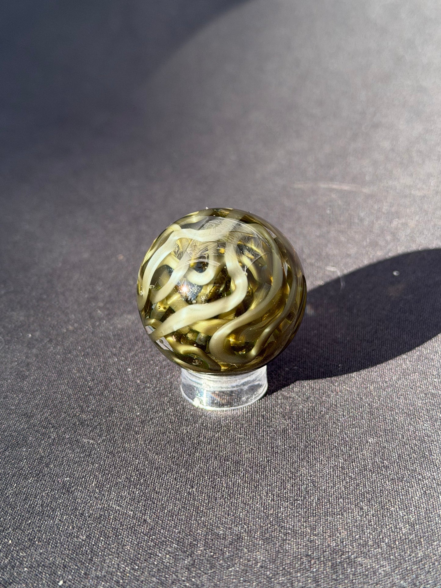 Brain Ball Marble (30mm) (UV reactive)
