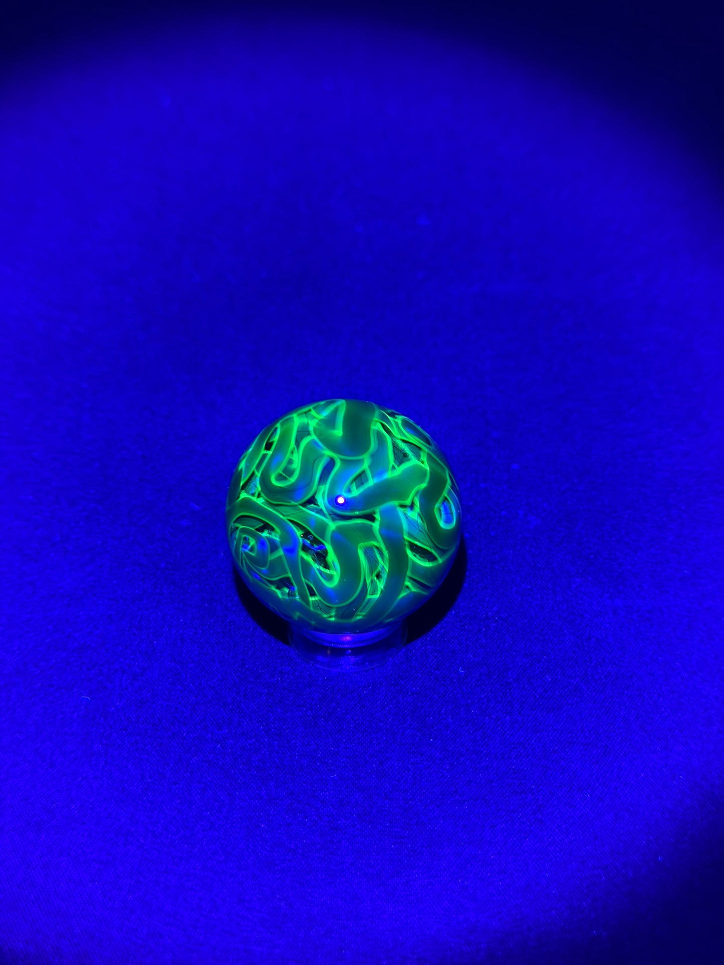 Brain Ball Marble (30mm) (UV reactive)
