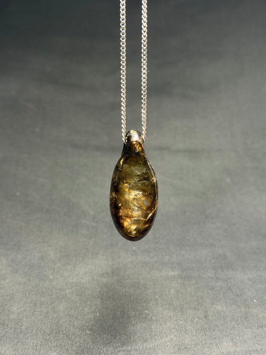 Faceted Geode Pendants (UV Rainbow)