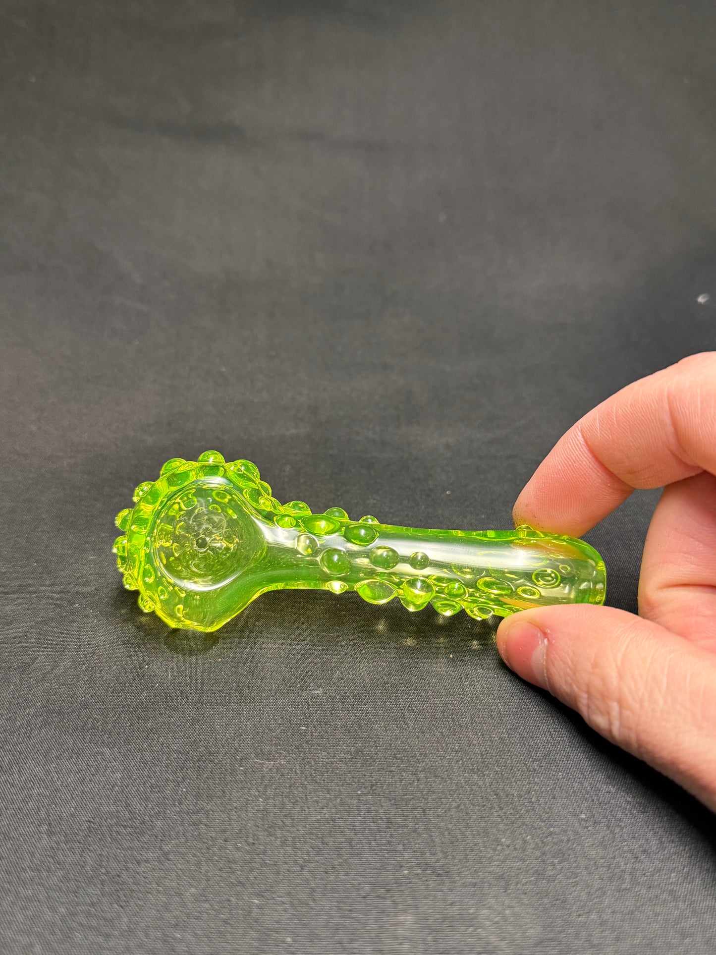 Small Uranium Glass Pipe