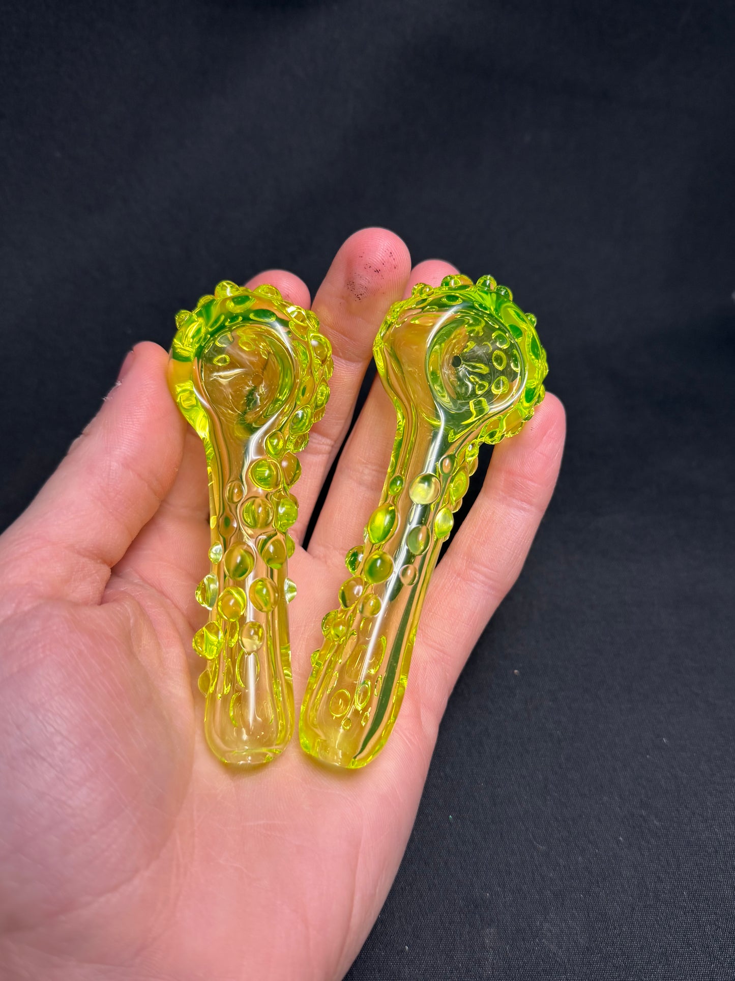 Small Uranium Glass Pipe