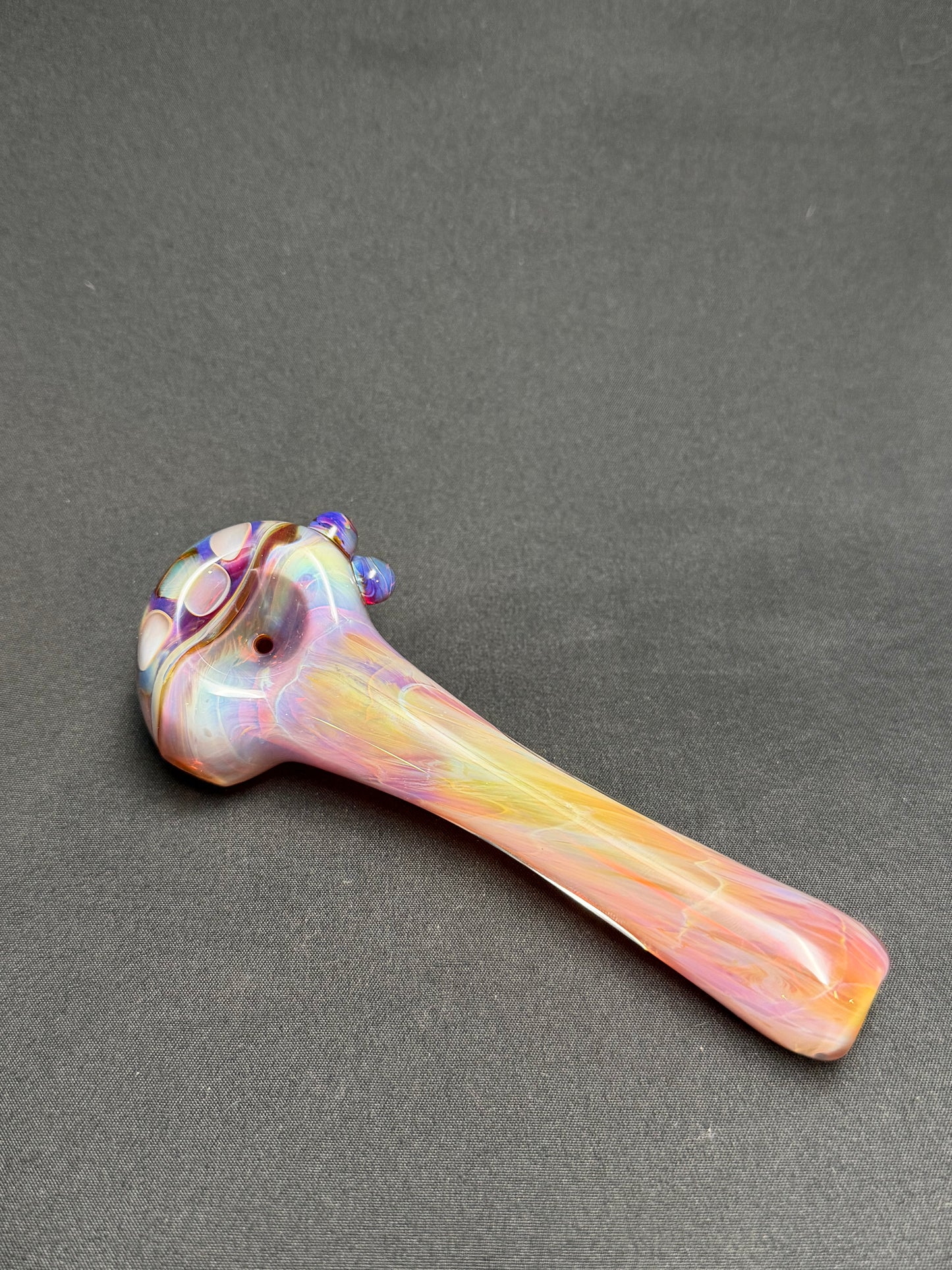 Warm Amber Purple Pipe (UV Reactive)