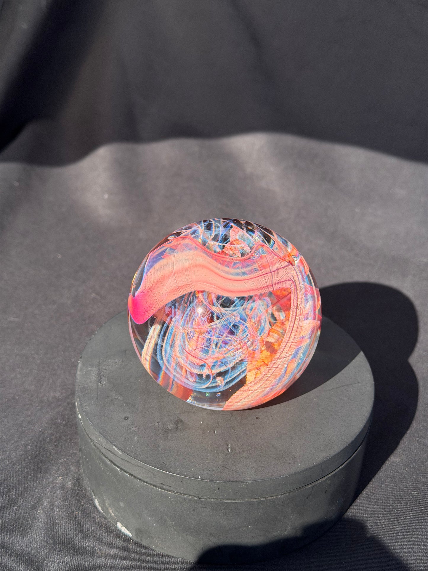 Multi-Color Chaos Paperweight (2.8")