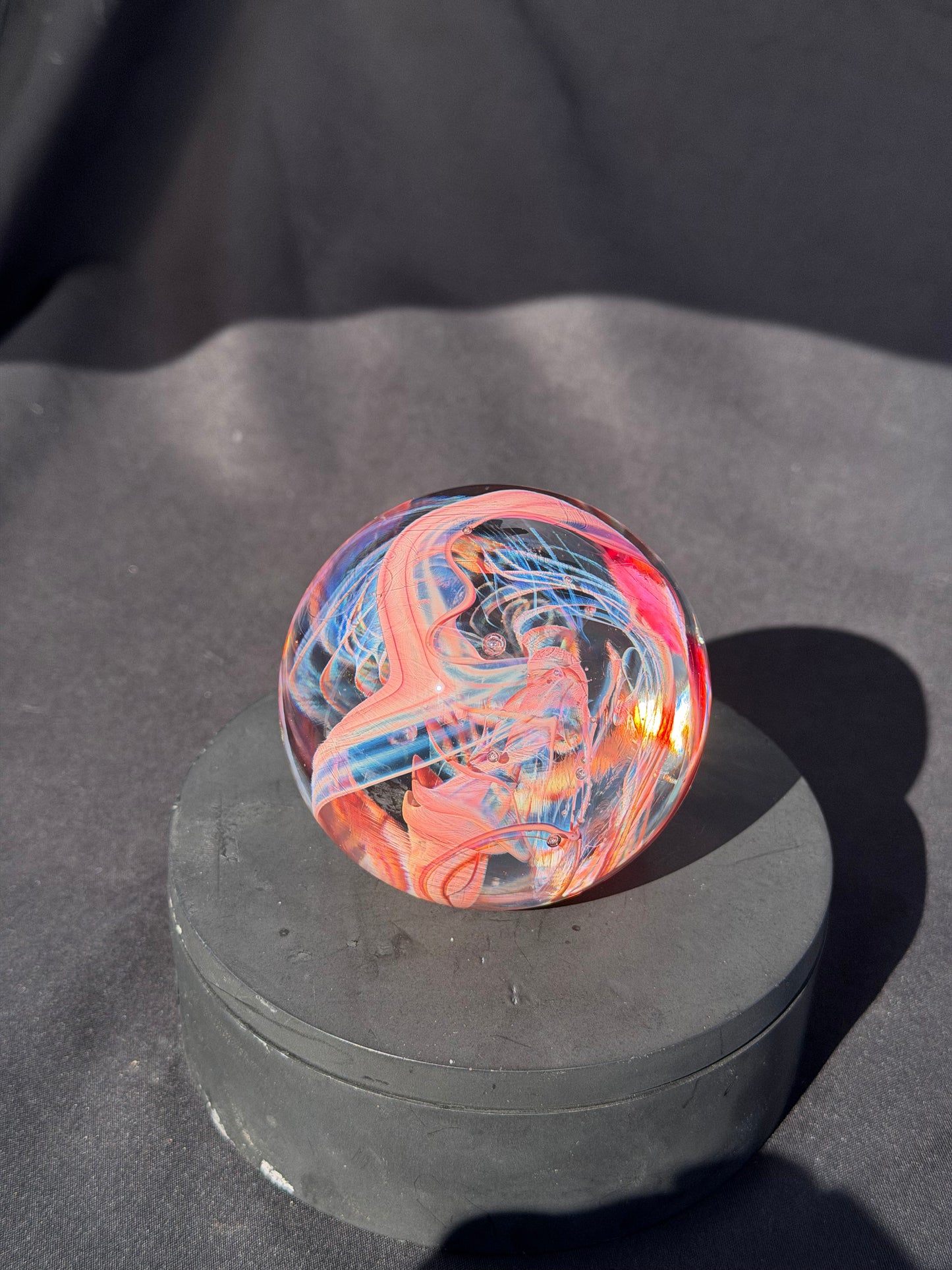 Multi-Color Chaos Paperweight (2.8")