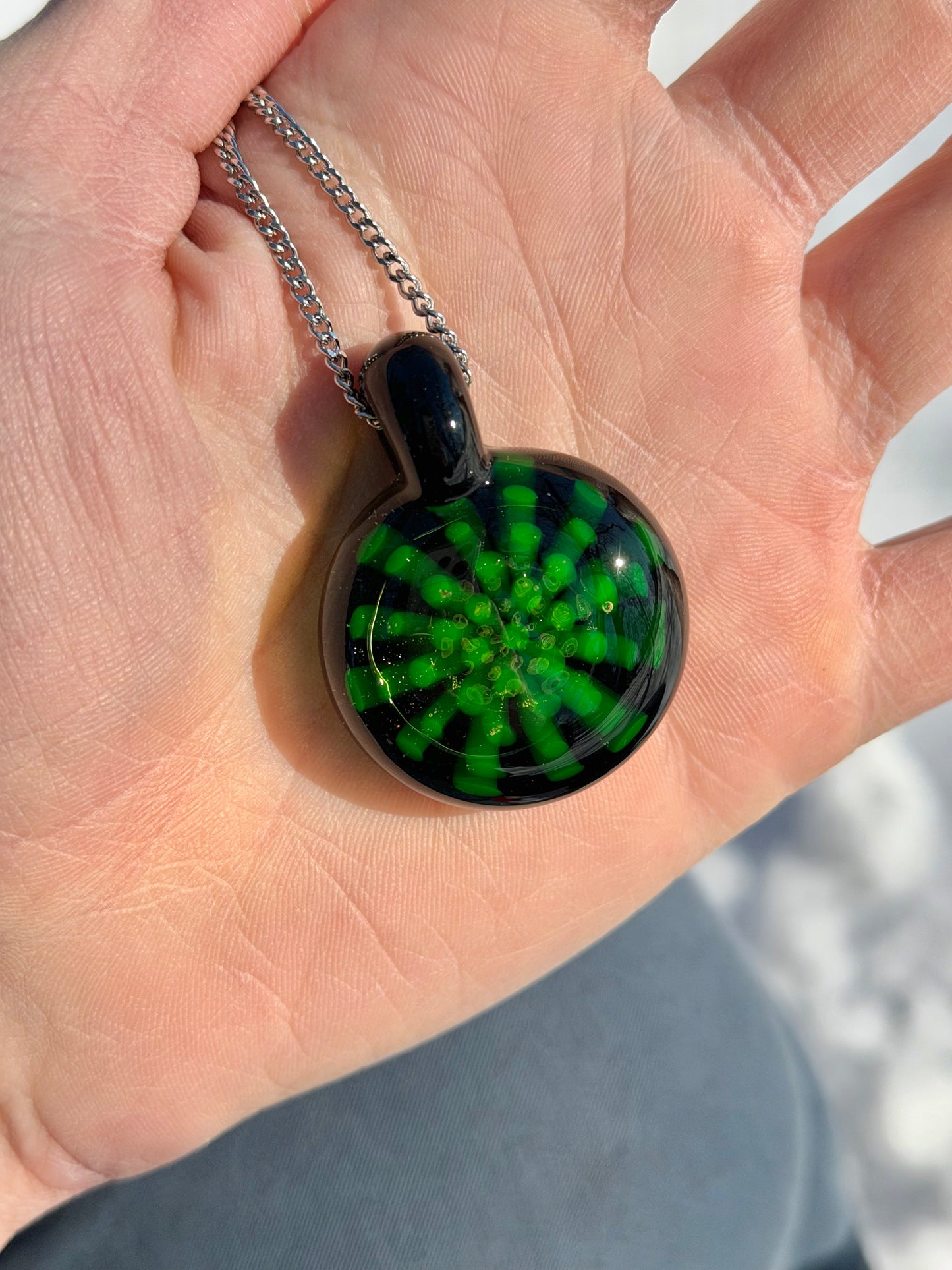 Uranium Glass Pendant