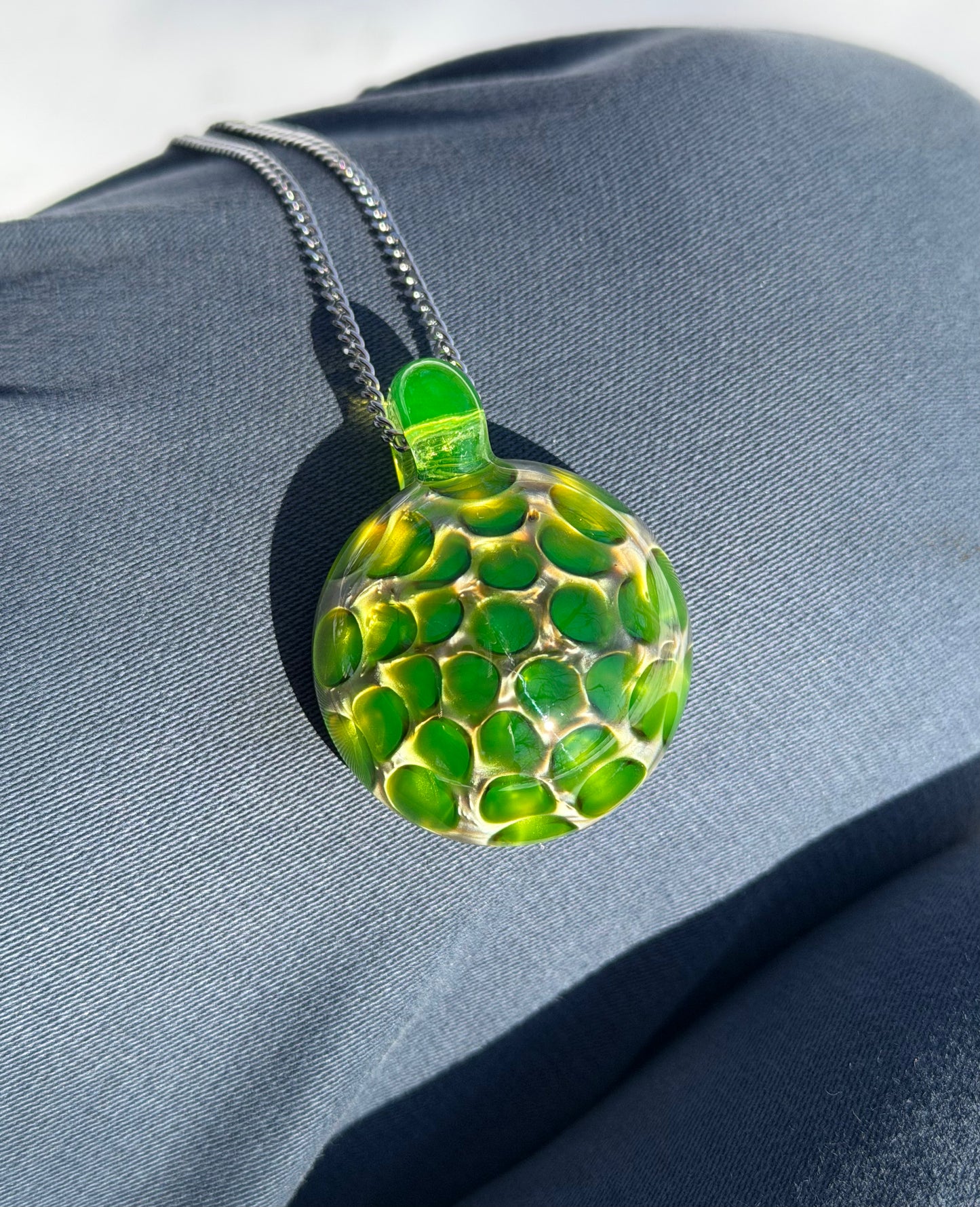 Uranium Glass Pendant