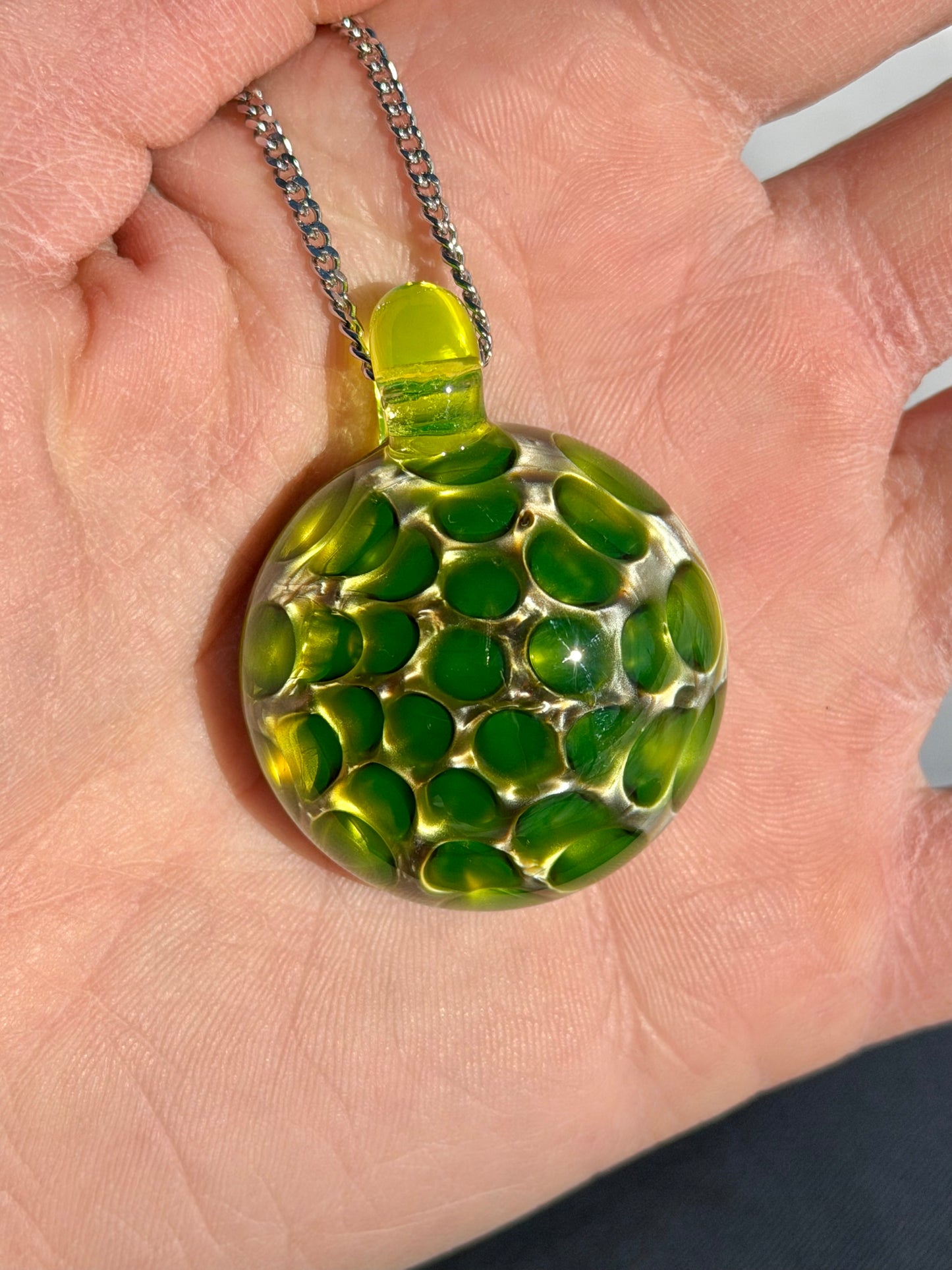 Uranium Glass Pendant