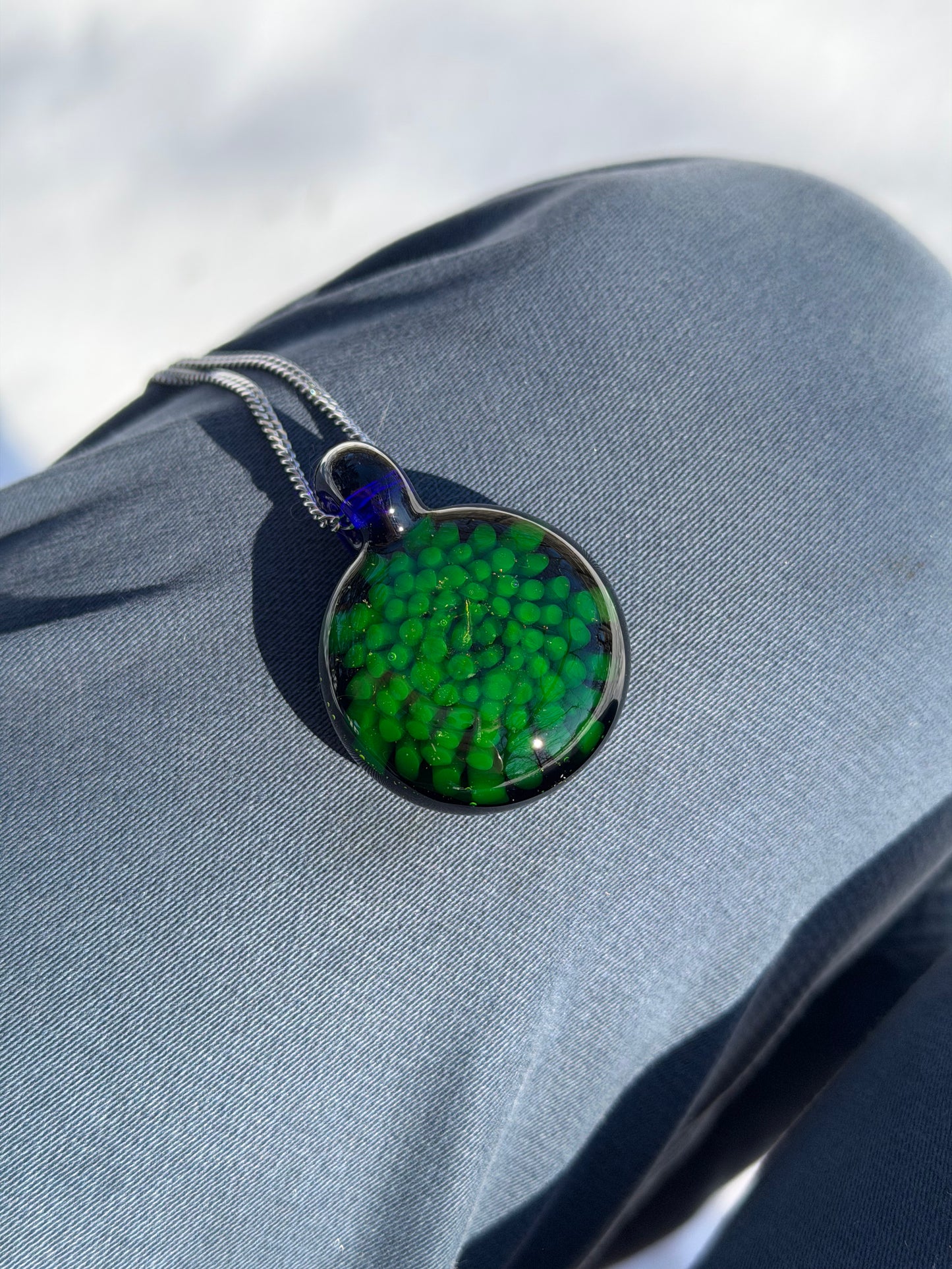 Uranium Glass Pendant