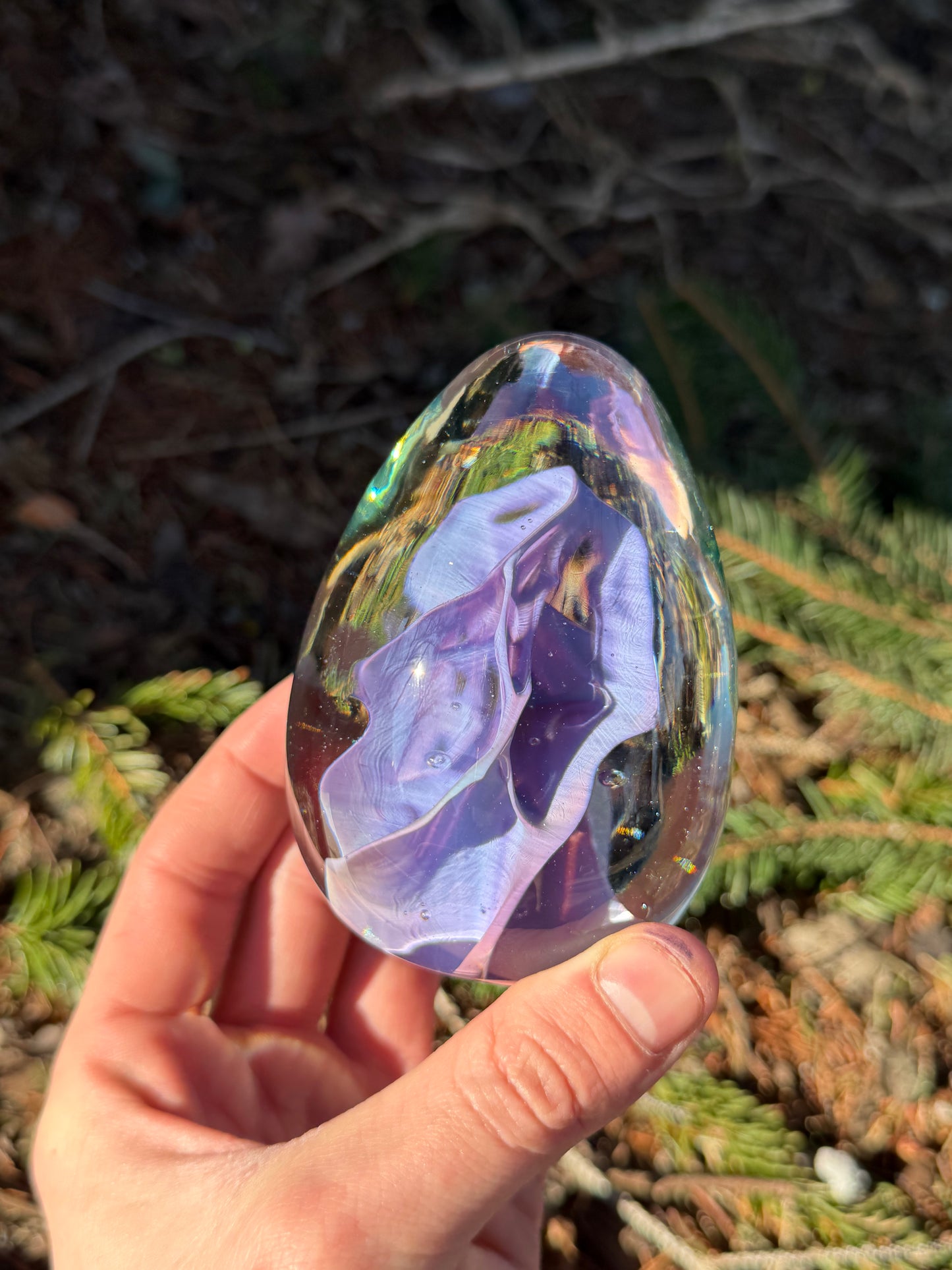 Purple Petal Egg