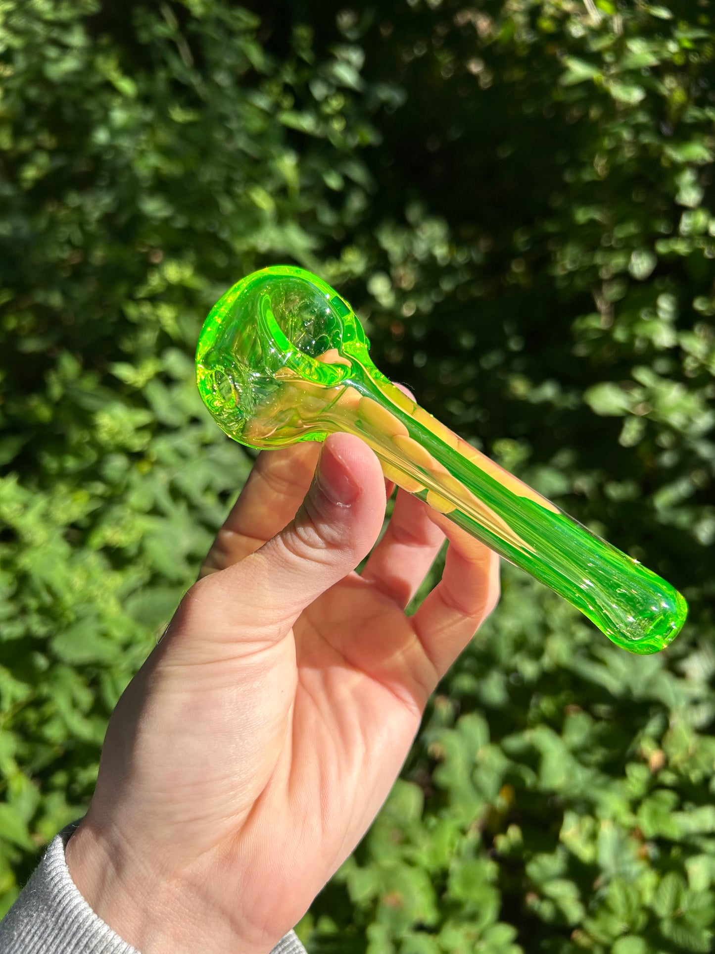 Uranium Glass Pipe