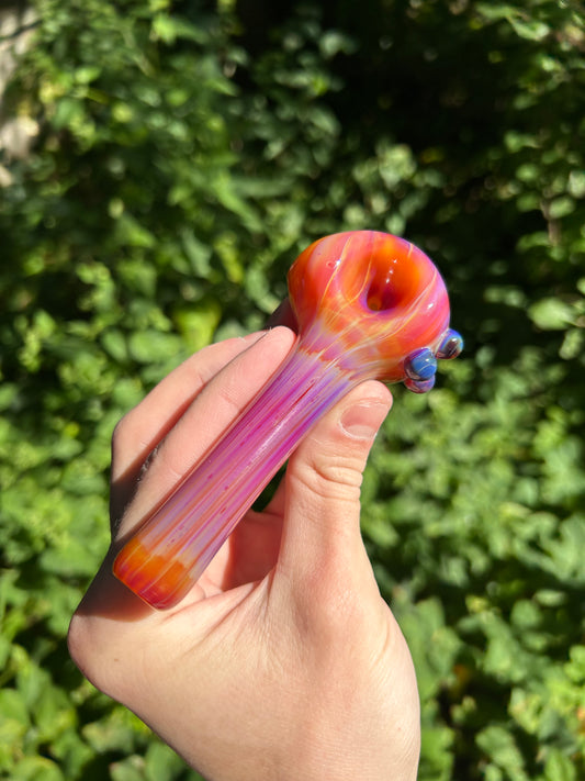 Deep Amber Purple Pipe