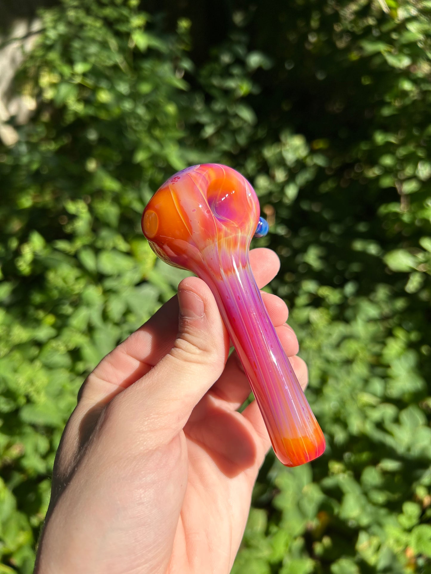 Deep Amber Purple Pipe