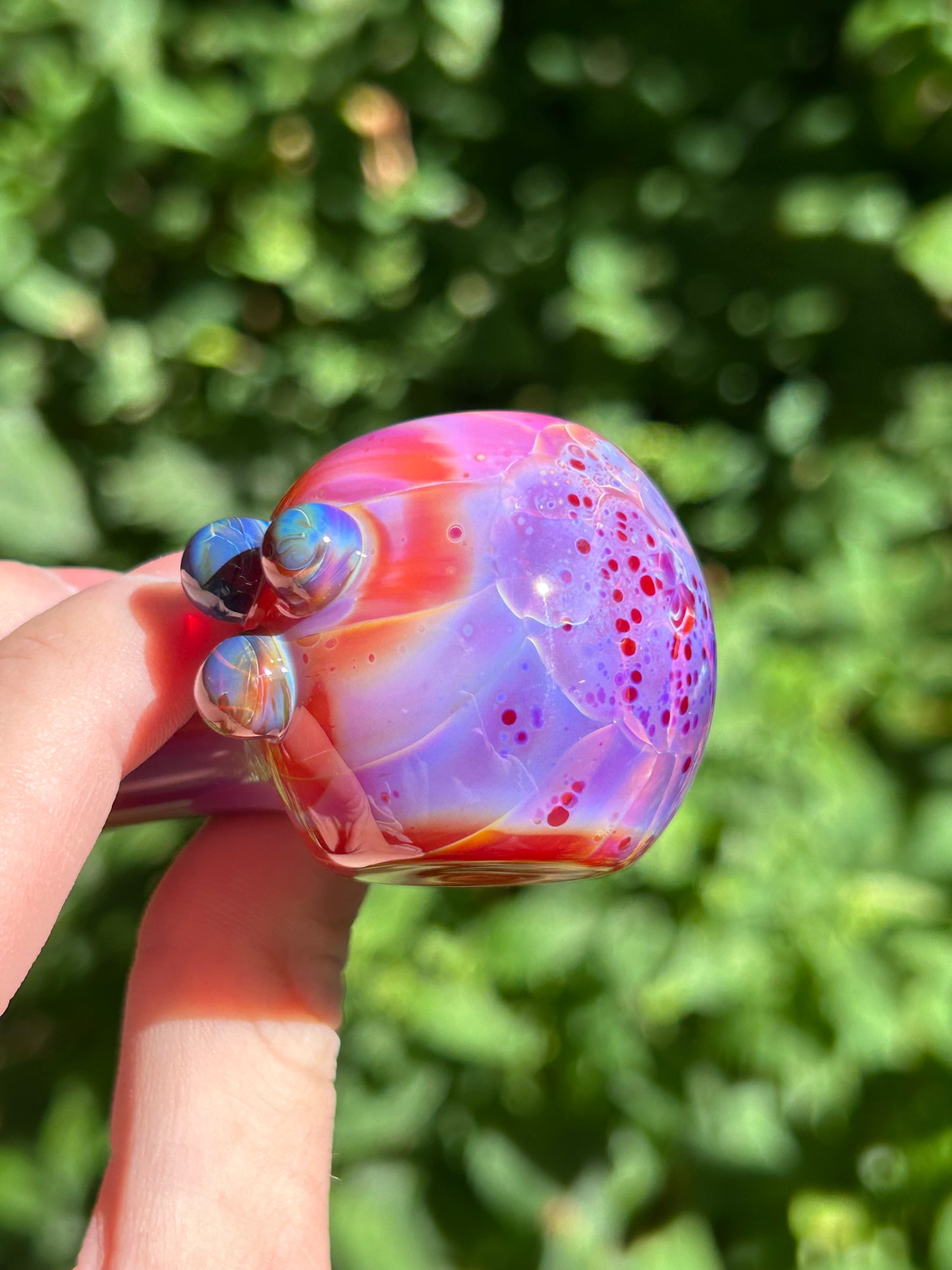 Deep Amber Purple Pipe